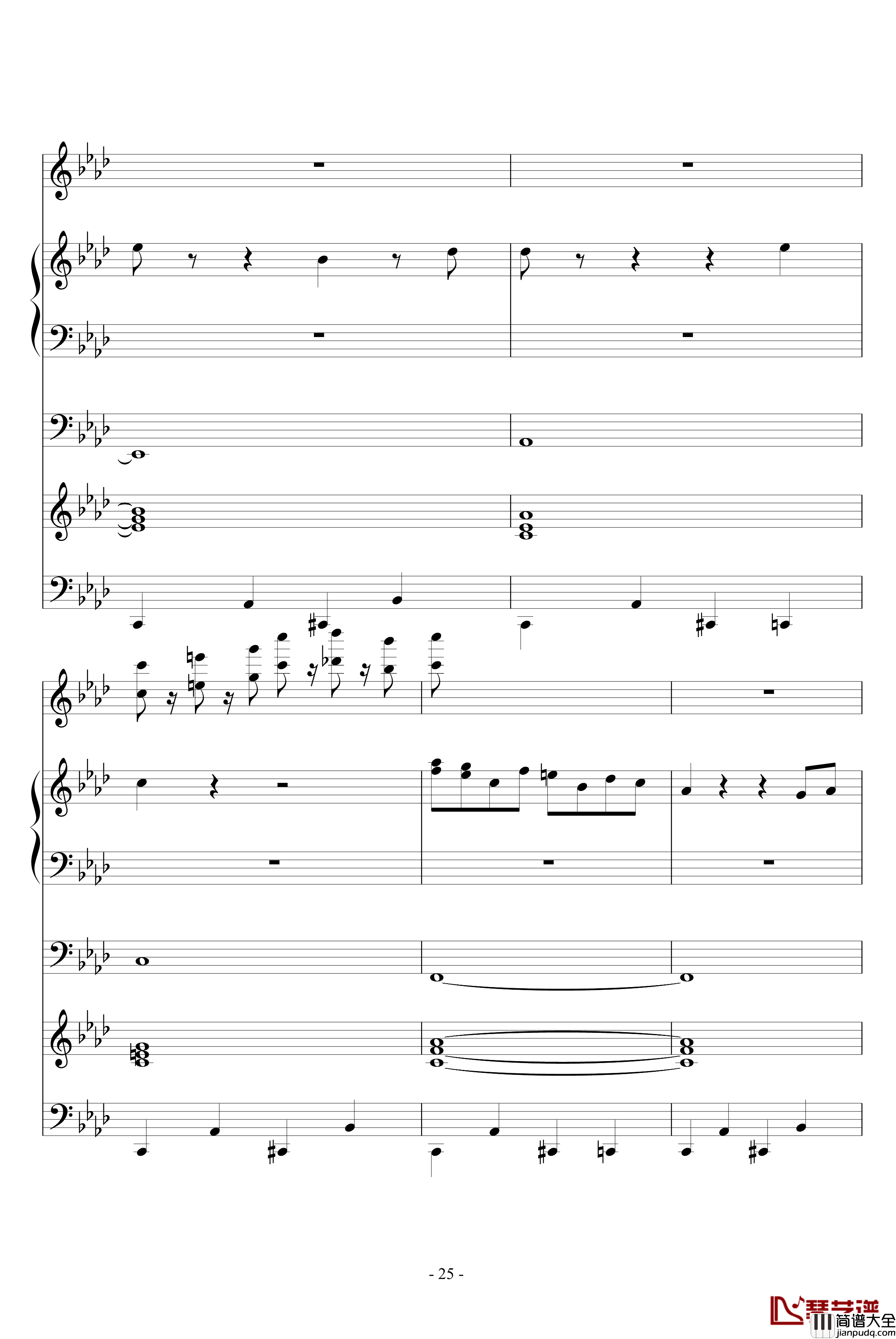 魅吻钢琴谱_ellocz