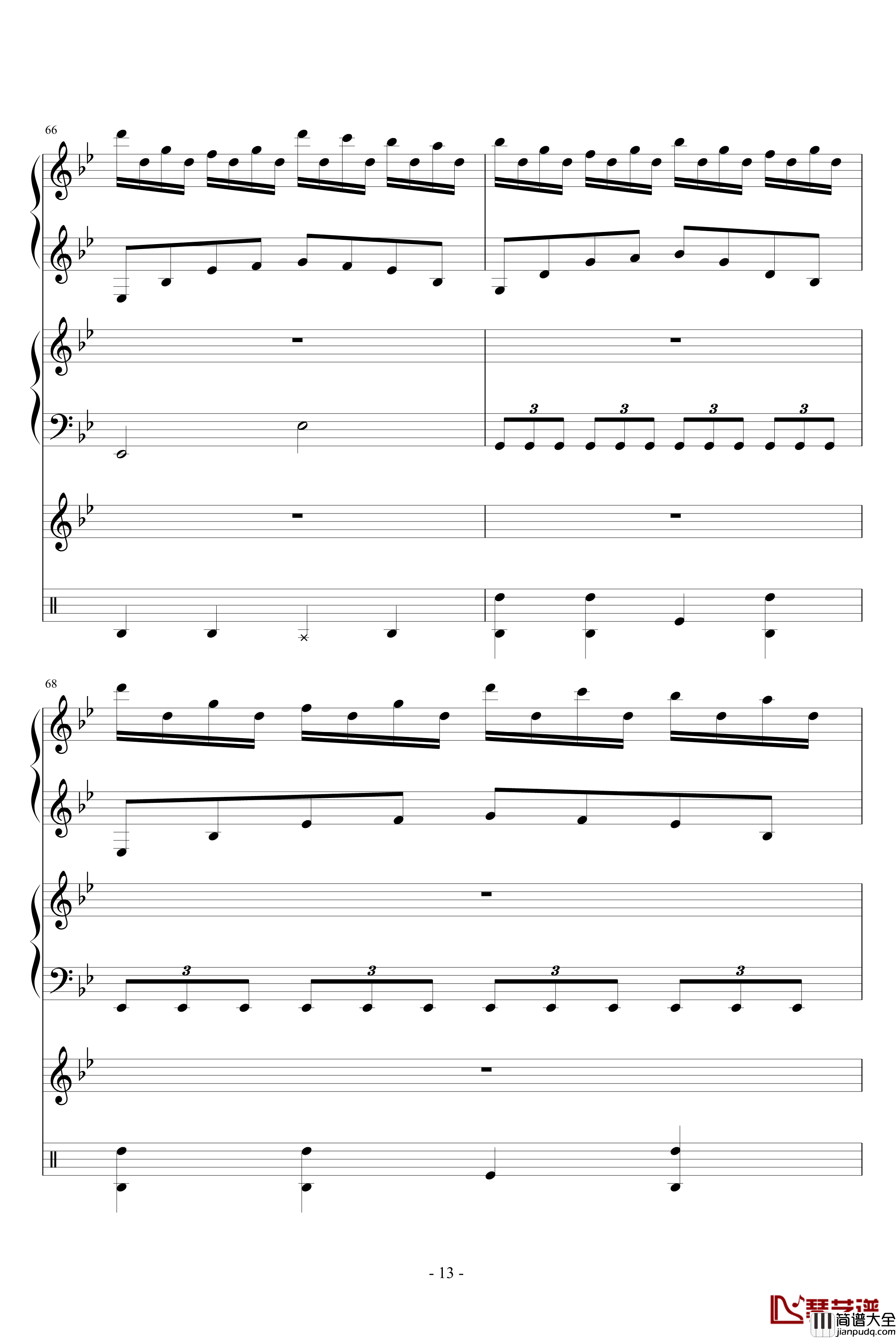 雨巷孤儿钢琴谱_慎入_血腥残阳