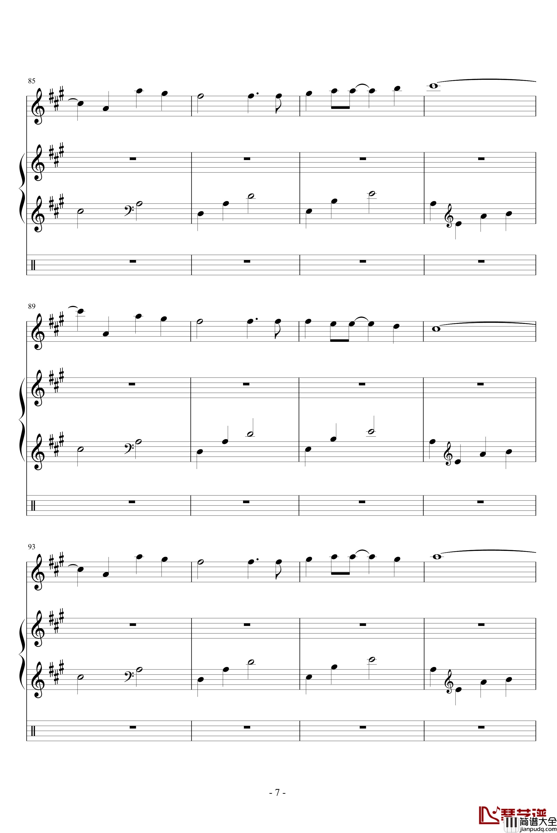 上帝的灵感钢琴谱_吴越