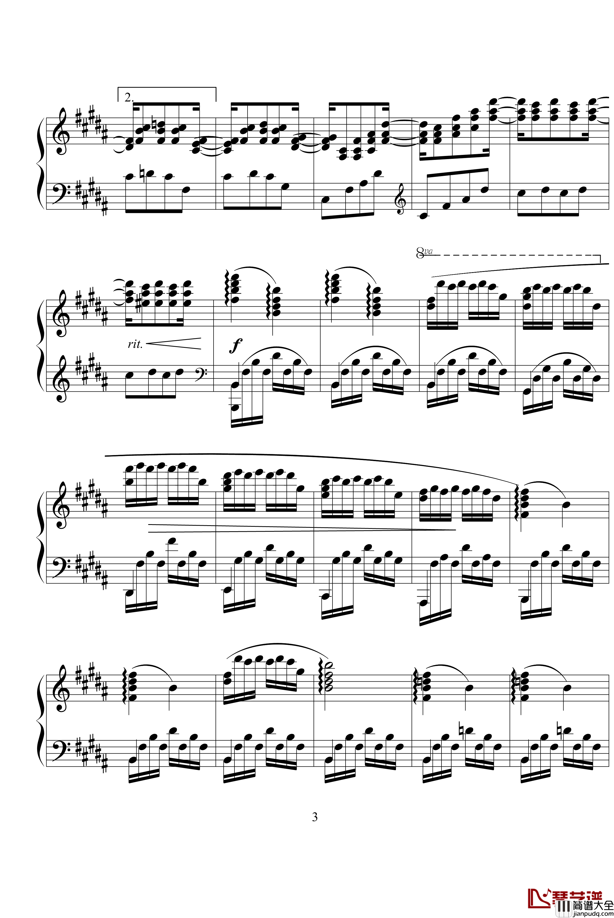 水草舞钢琴谱_舞剧其他