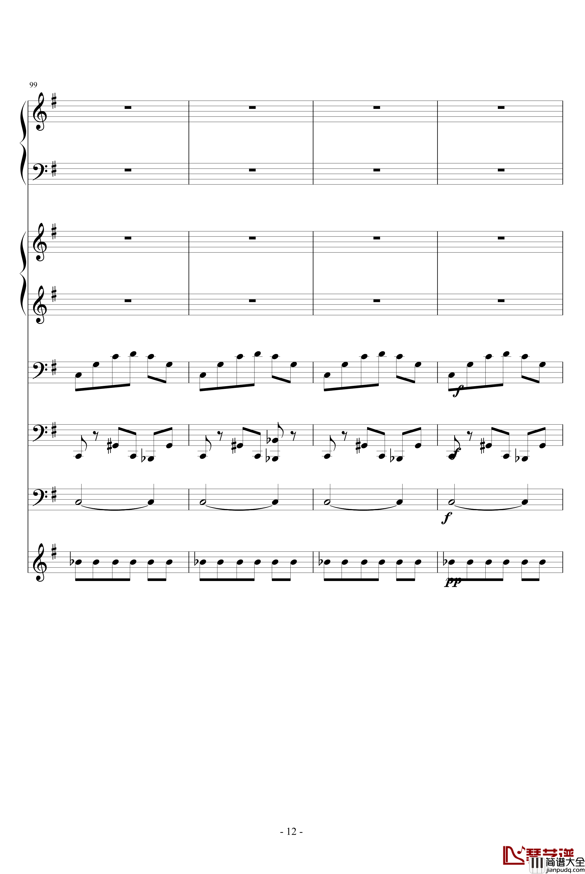 纯真钢琴谱_夜洛圆舞曲第一首_ellocz