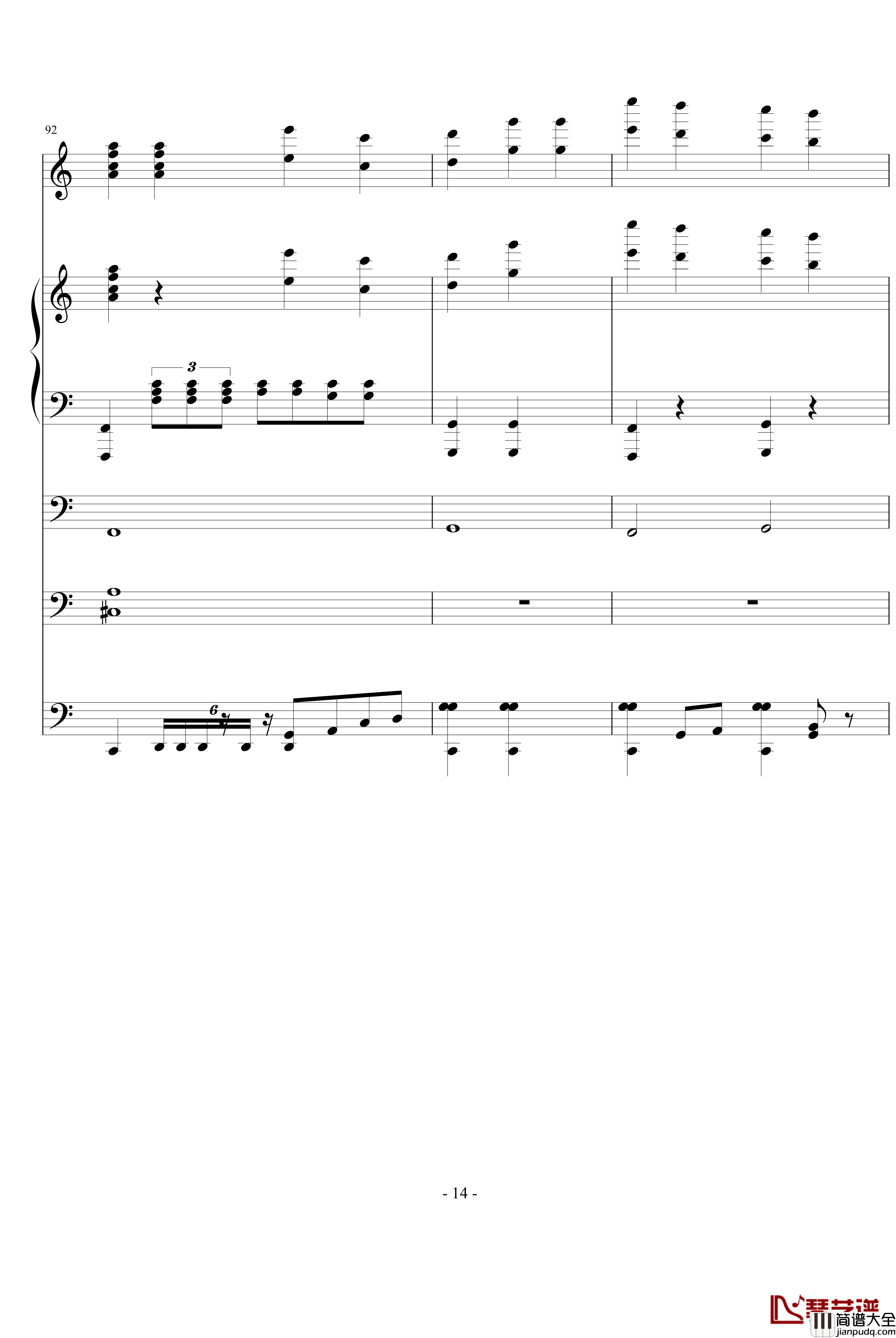 破军钢琴谱_ellocz