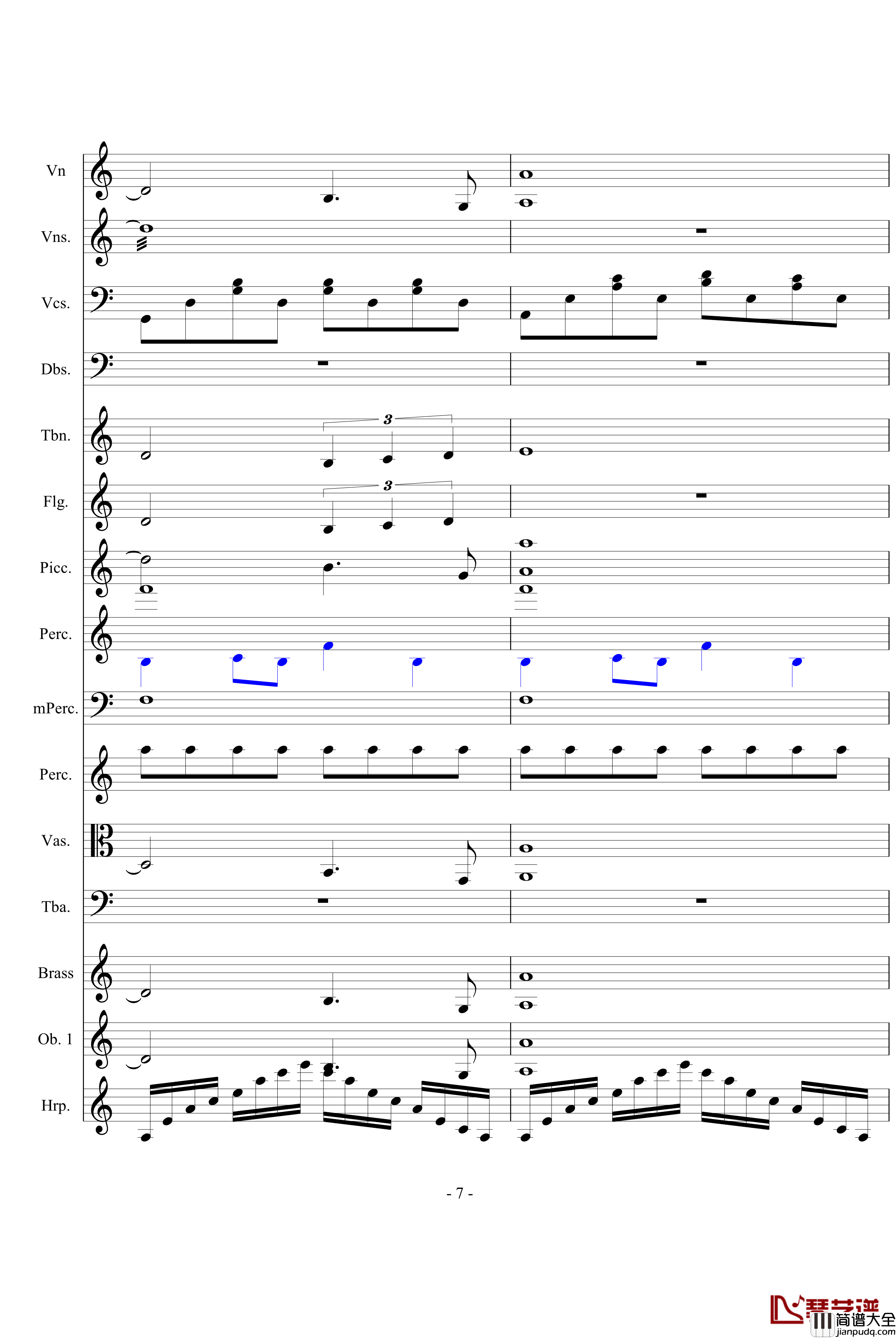 永恒的交响诗钢琴谱_缩短版_万千里