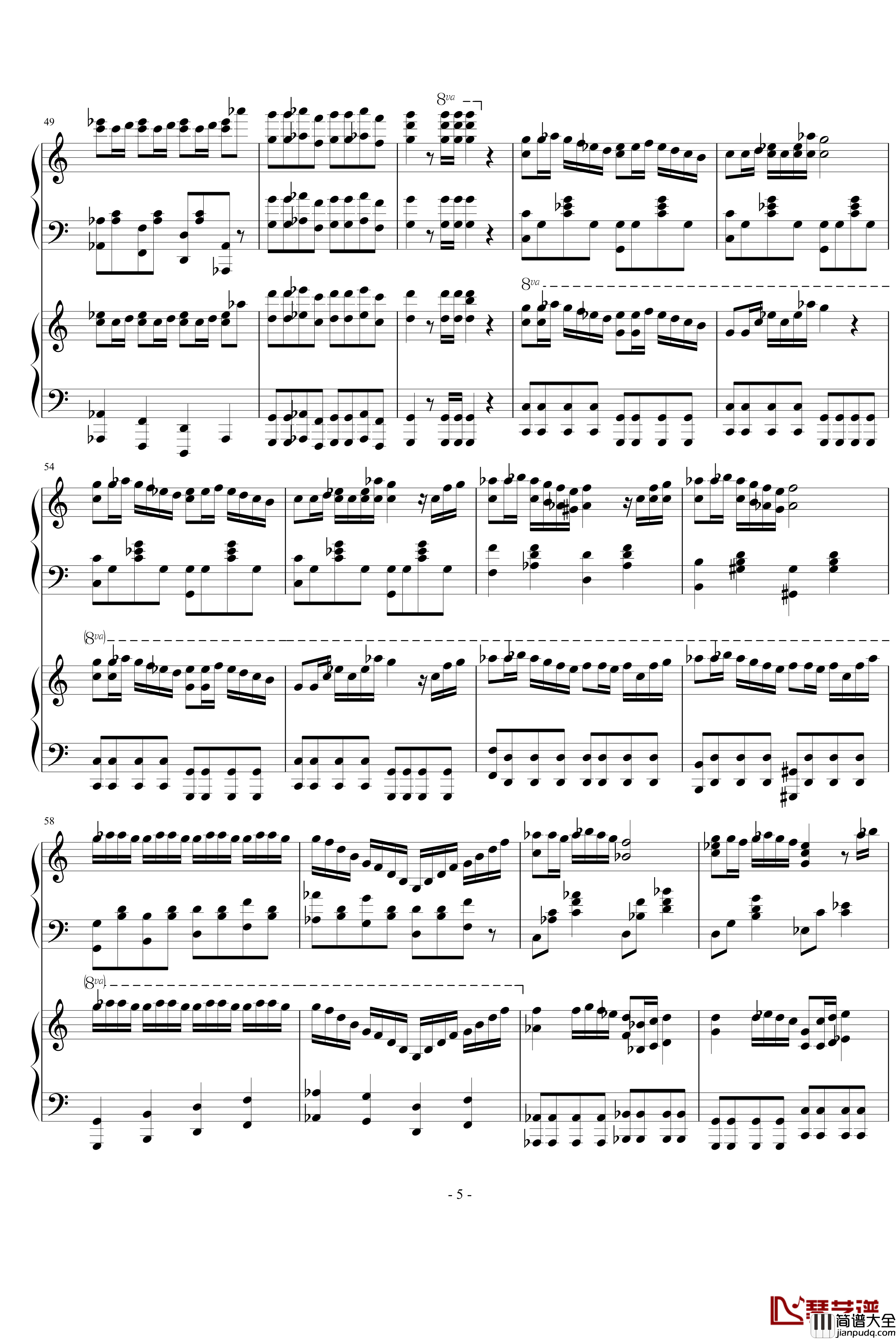 Fuego钢琴谱_aqtq314