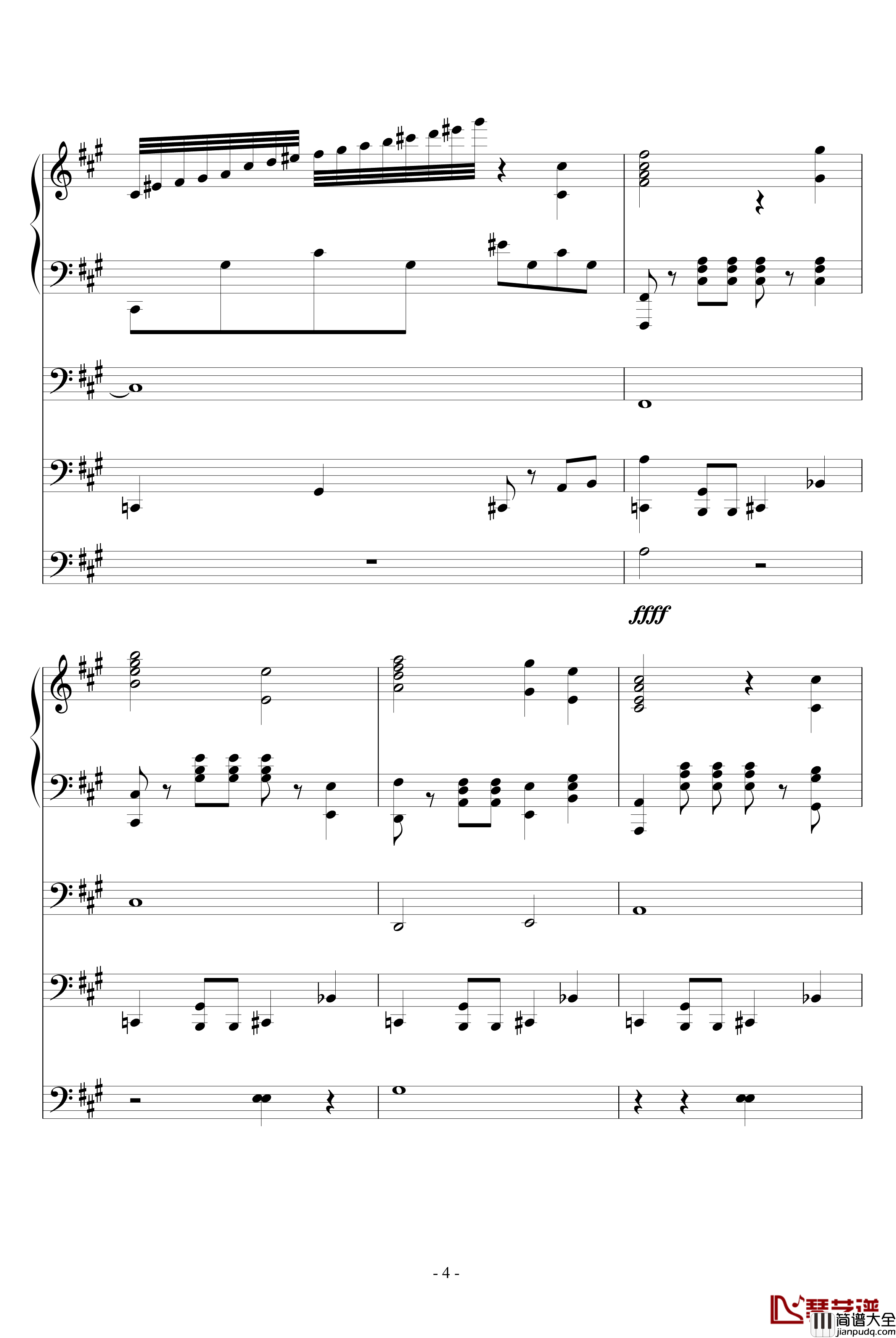 故乡月钢琴谱_ellocz