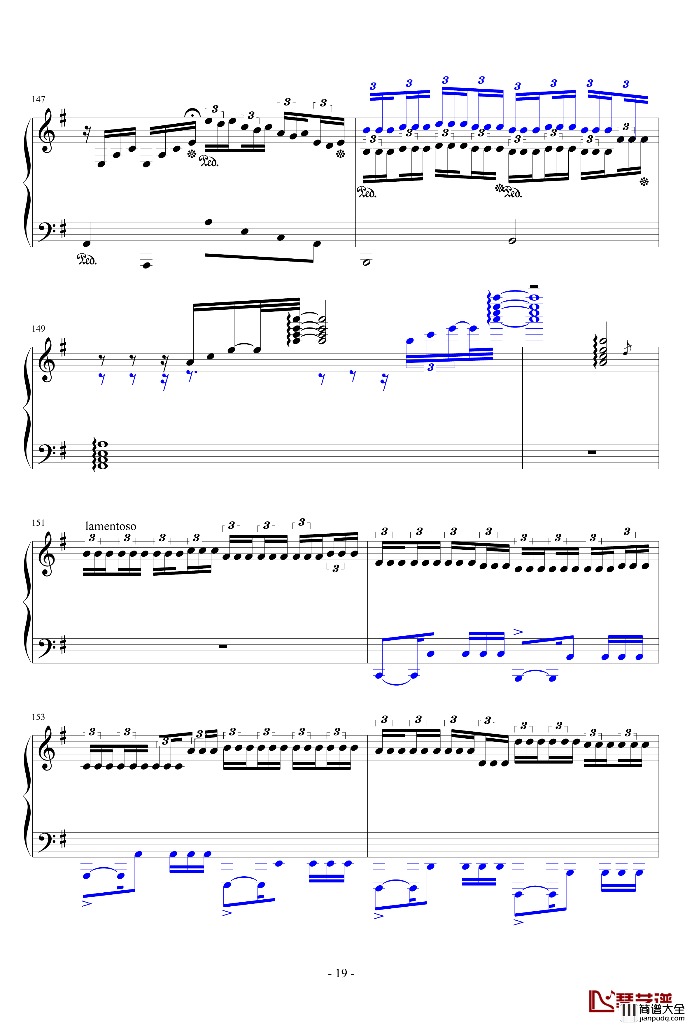 蝴蝶练习曲钢琴谱_升c小调