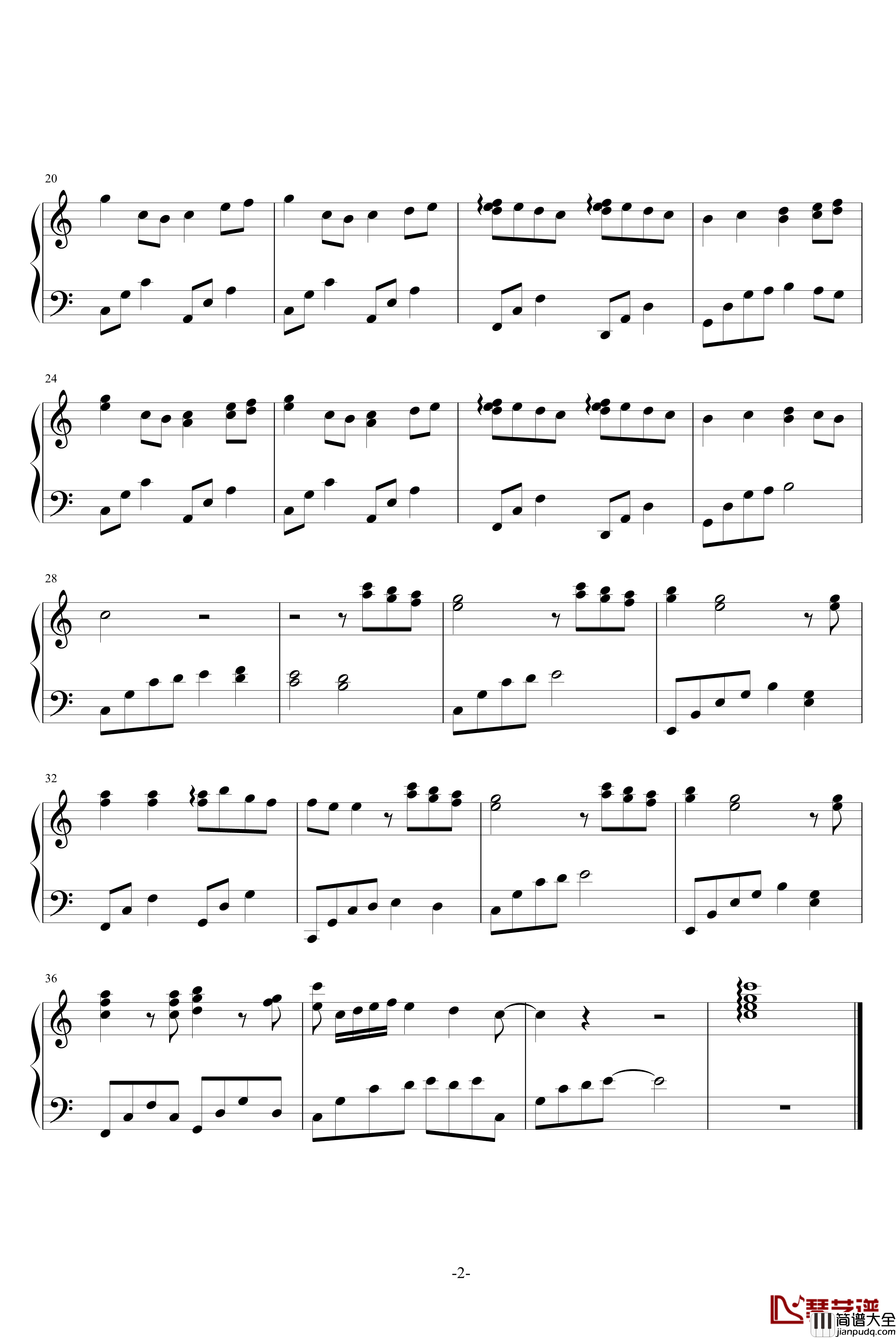 快乐甜筒钢琴谱_Happy_Ice_Cream