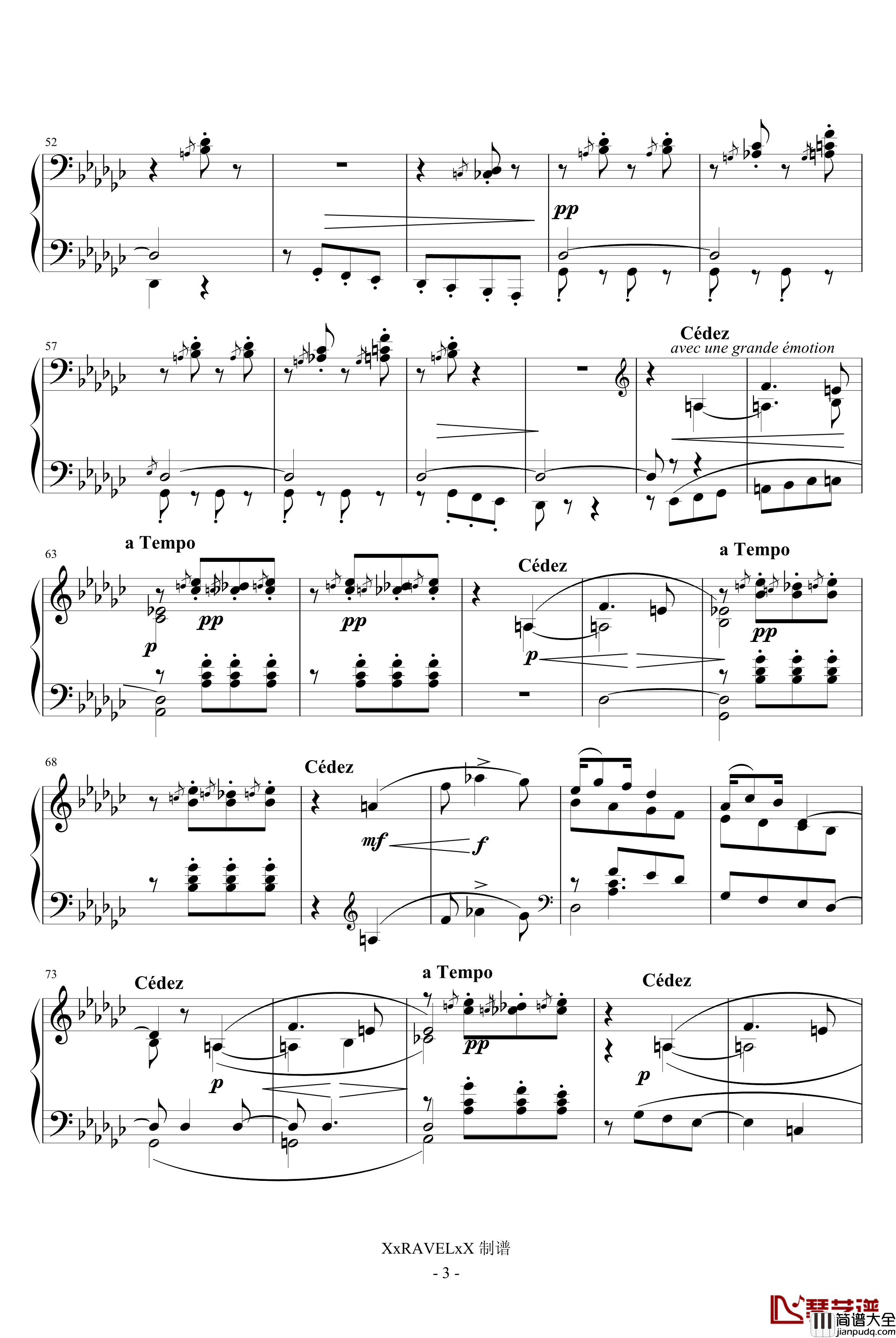 儿童乐园钢琴谱_木偶的步态舞_德彪西