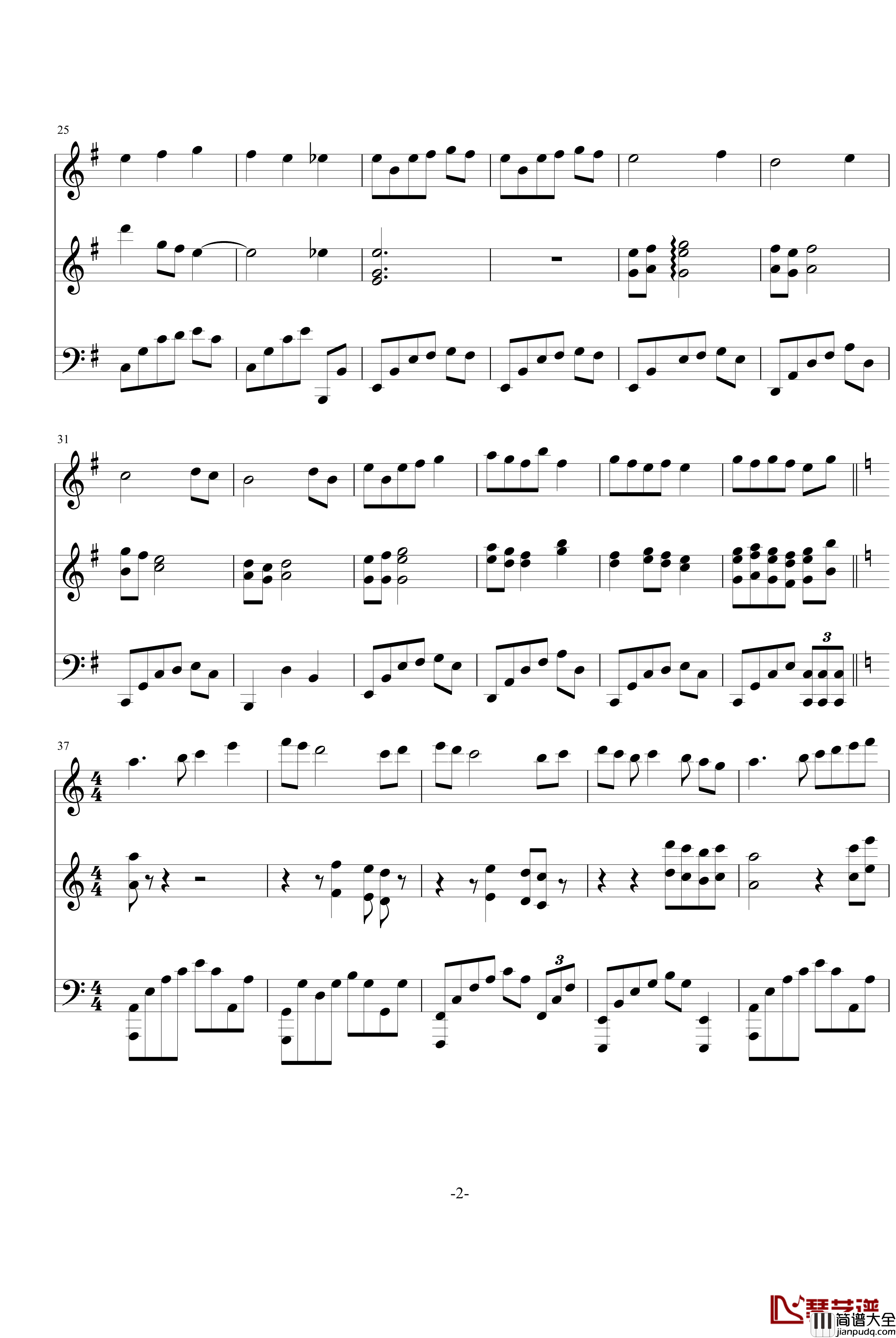 A_Road钢琴谱_致YZL_blackfrog