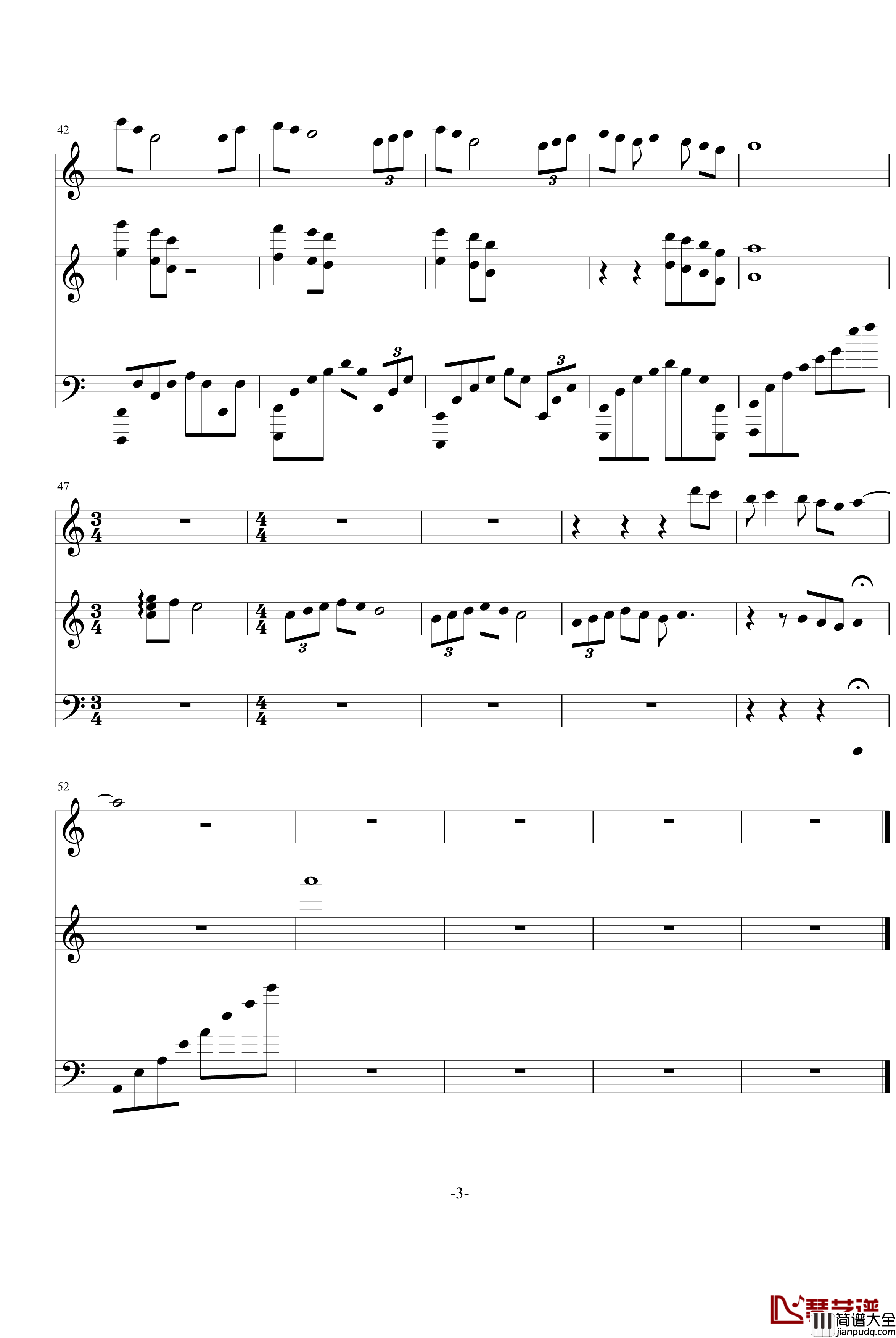 A_Road钢琴谱_致YZL_blackfrog