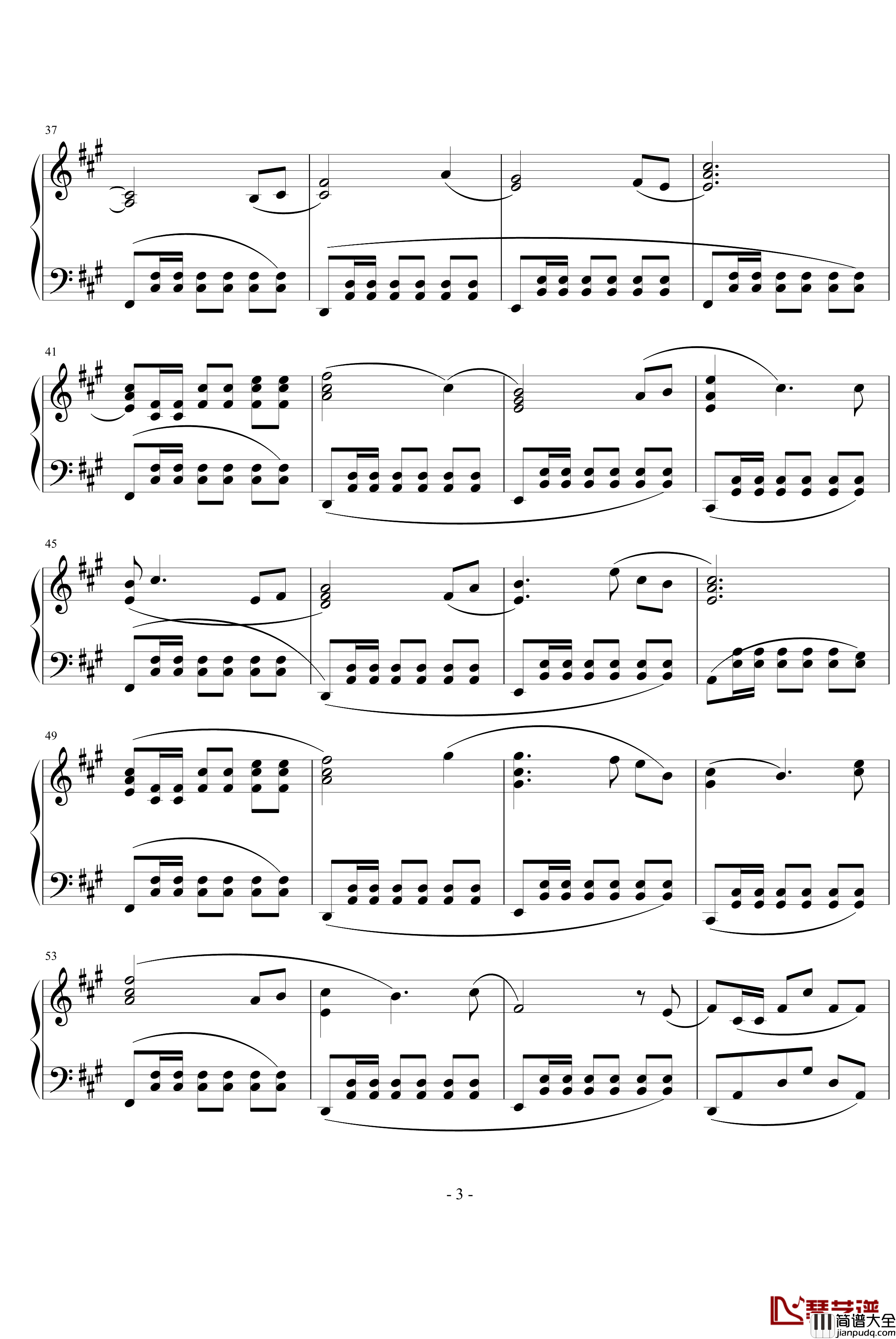 轻倚斜阳看落花钢琴谱_小X