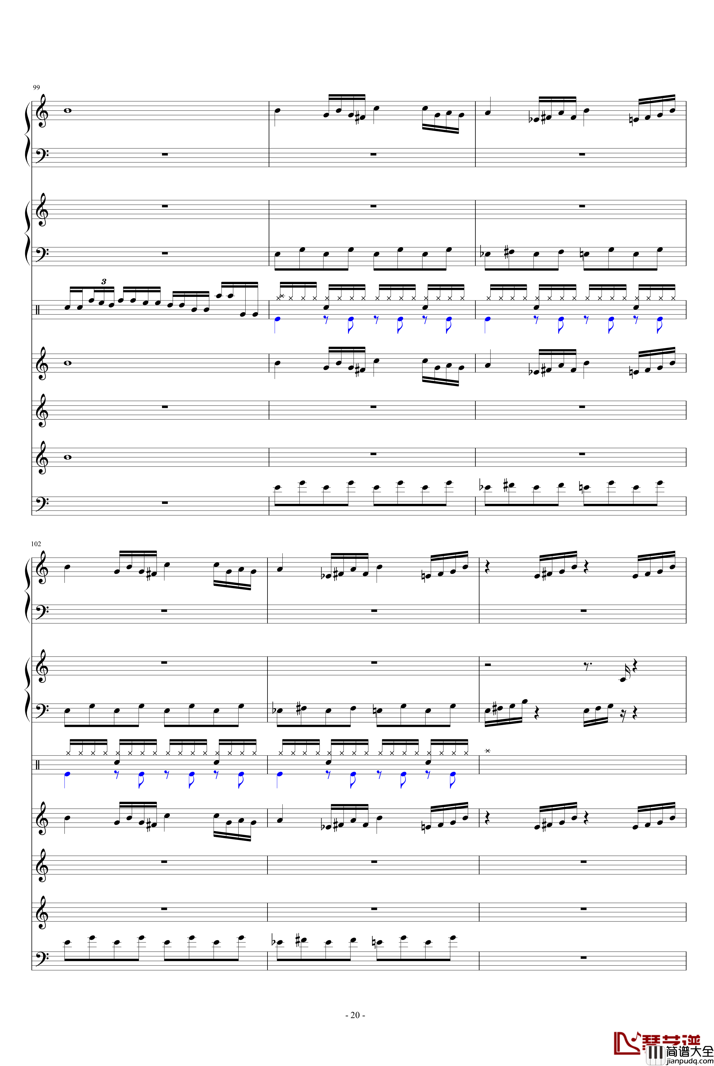 怀念的东方之血+飘上月球不死之烟整谱钢琴谱_动漫影视