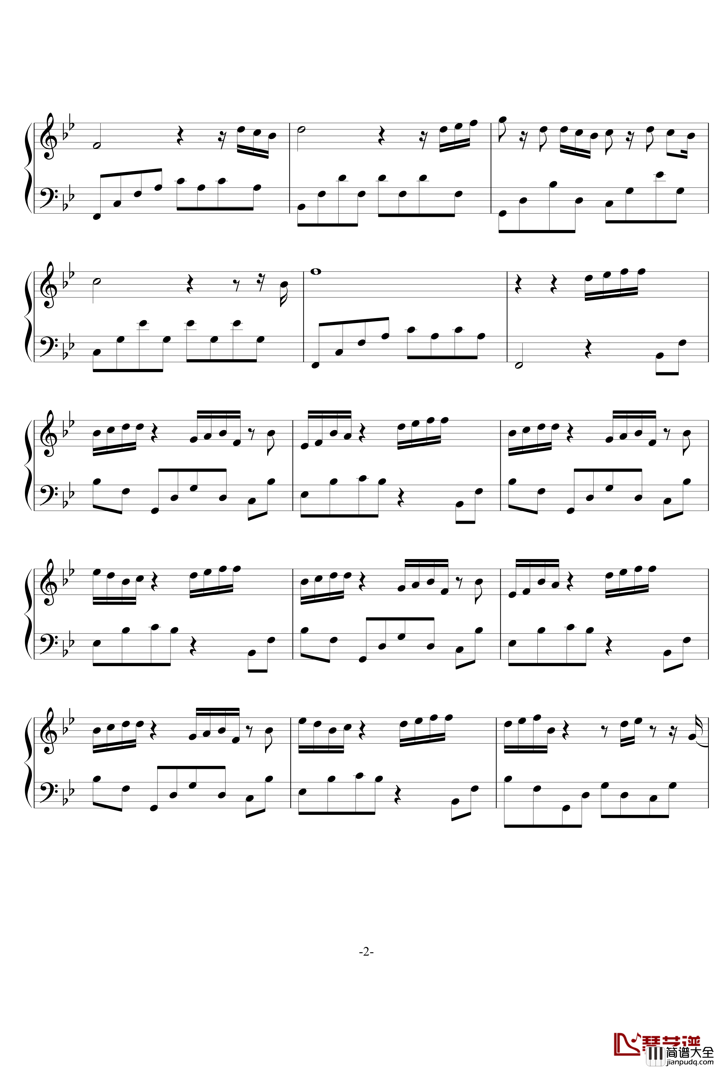 寄往远方的信钢琴谱_你看那