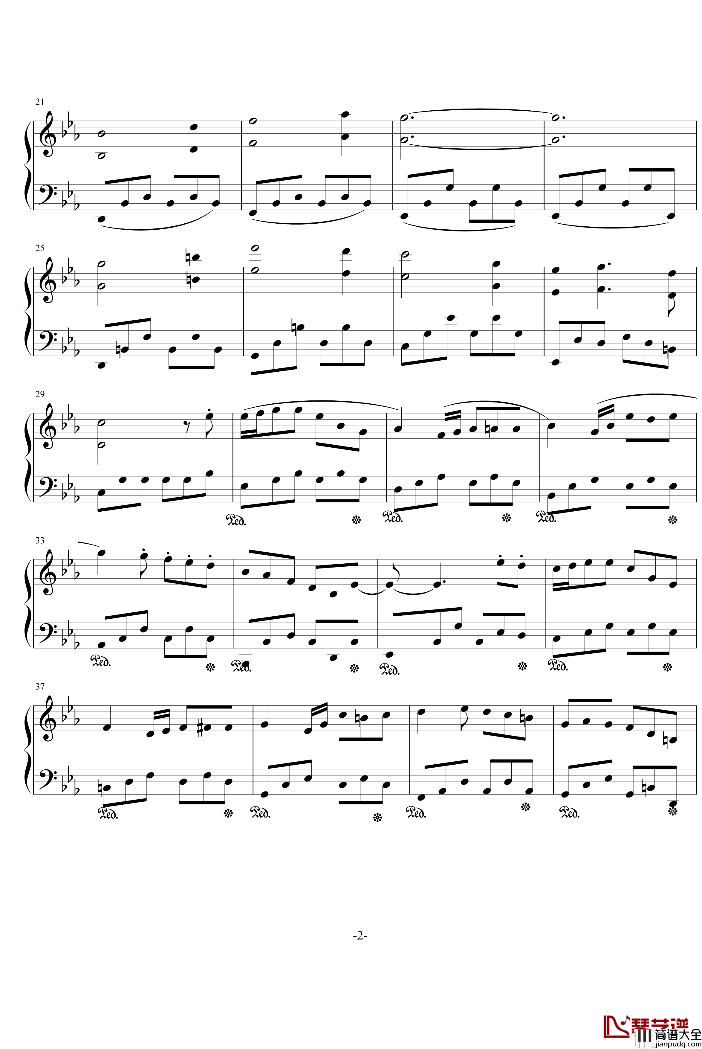 星韵钢琴谱_AlexLiu