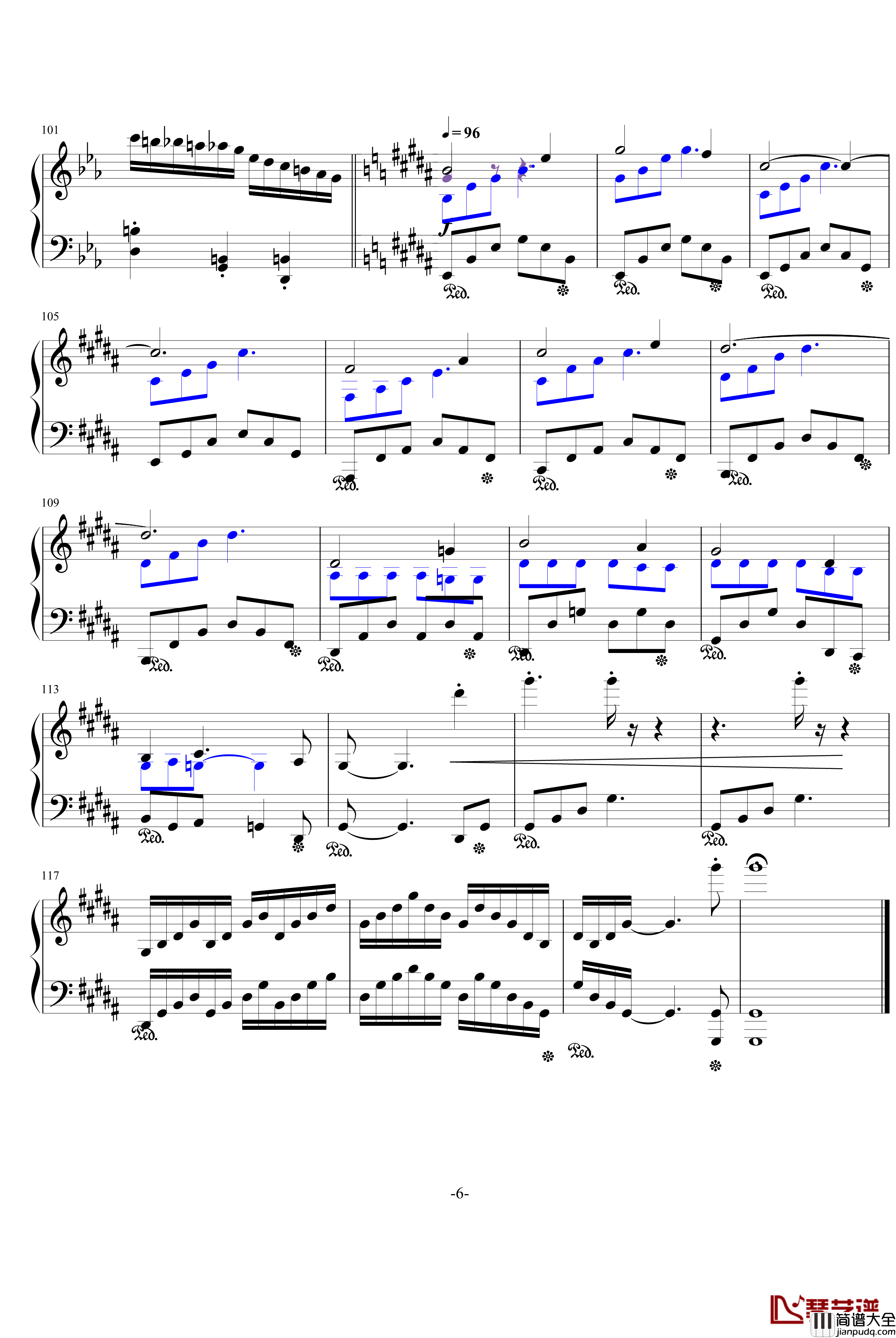 星韵钢琴谱_AlexLiu