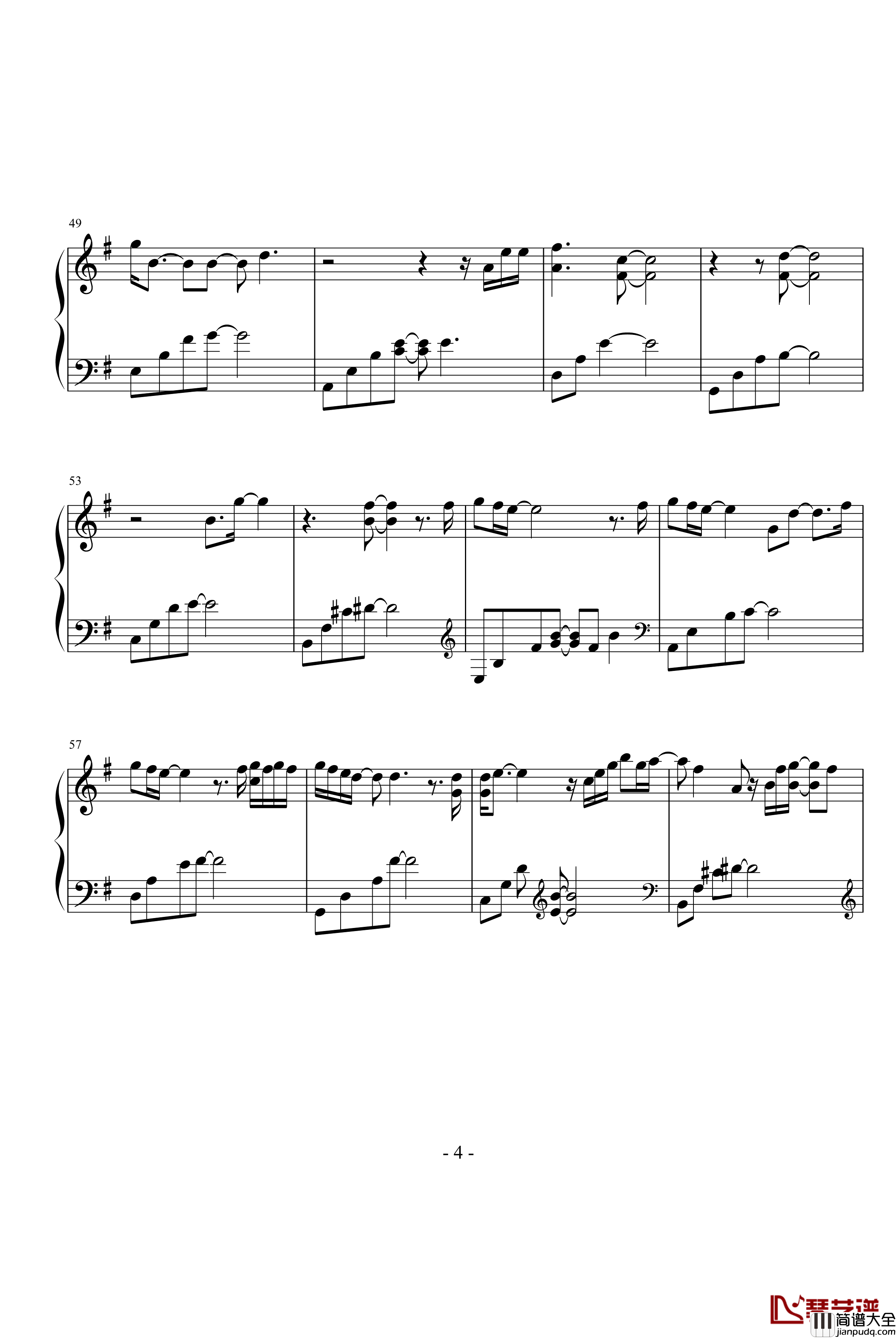 THANKS_GIVING钢琴谱_George_Winston_乔治温斯顿