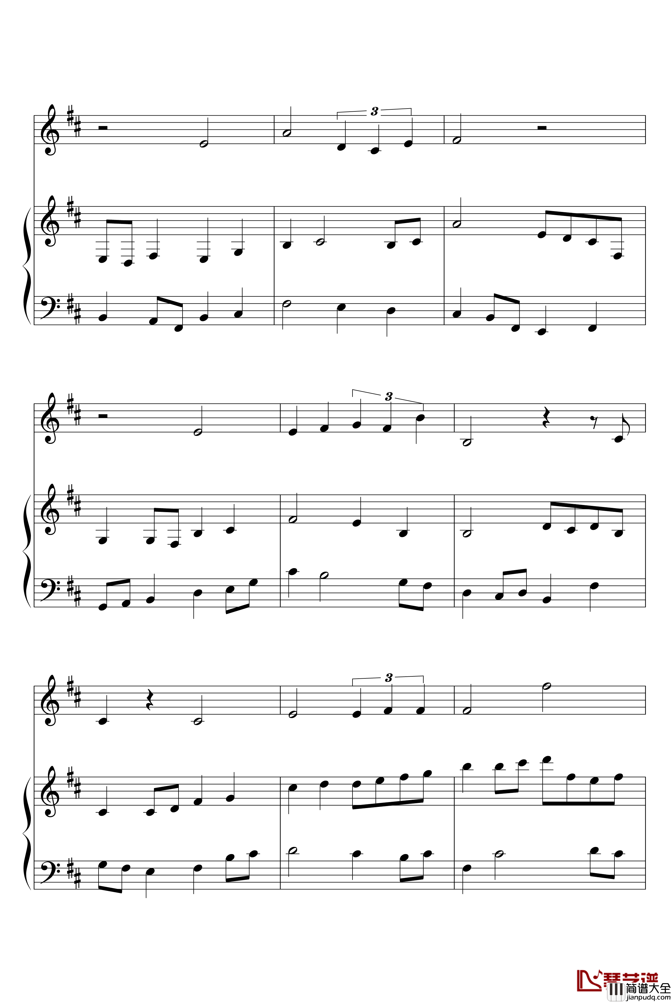 浴火重生钢琴谱_Jean