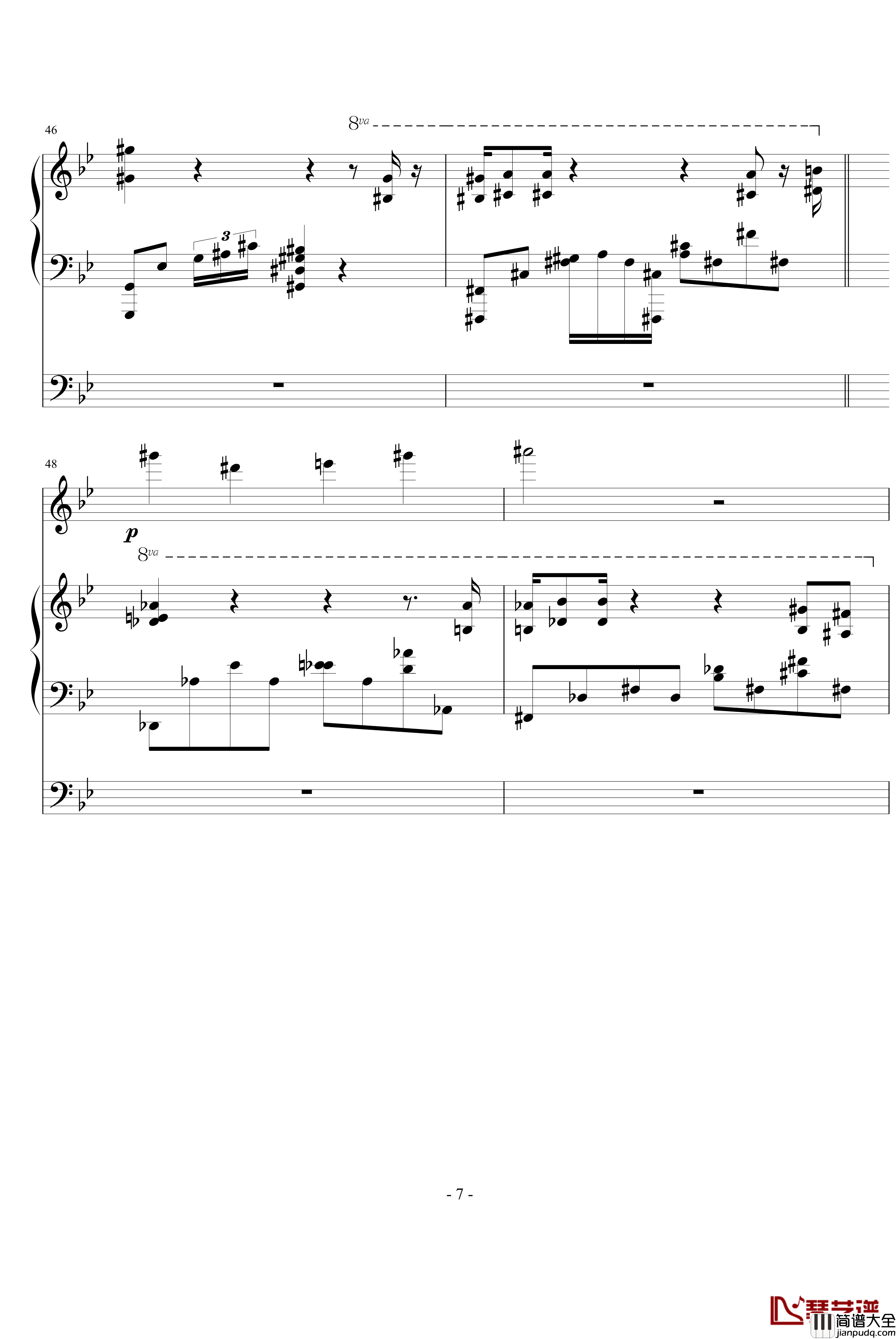 血色童年钢琴谱_ellocz_焕殇2