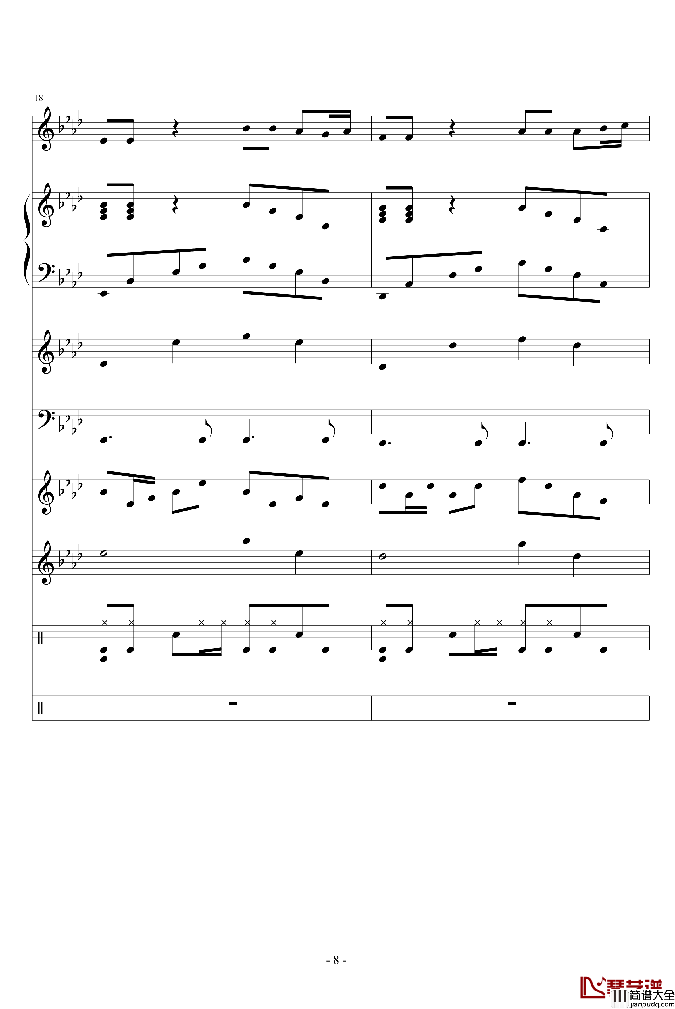 伟大的悲剧钢琴谱_血腥残阳