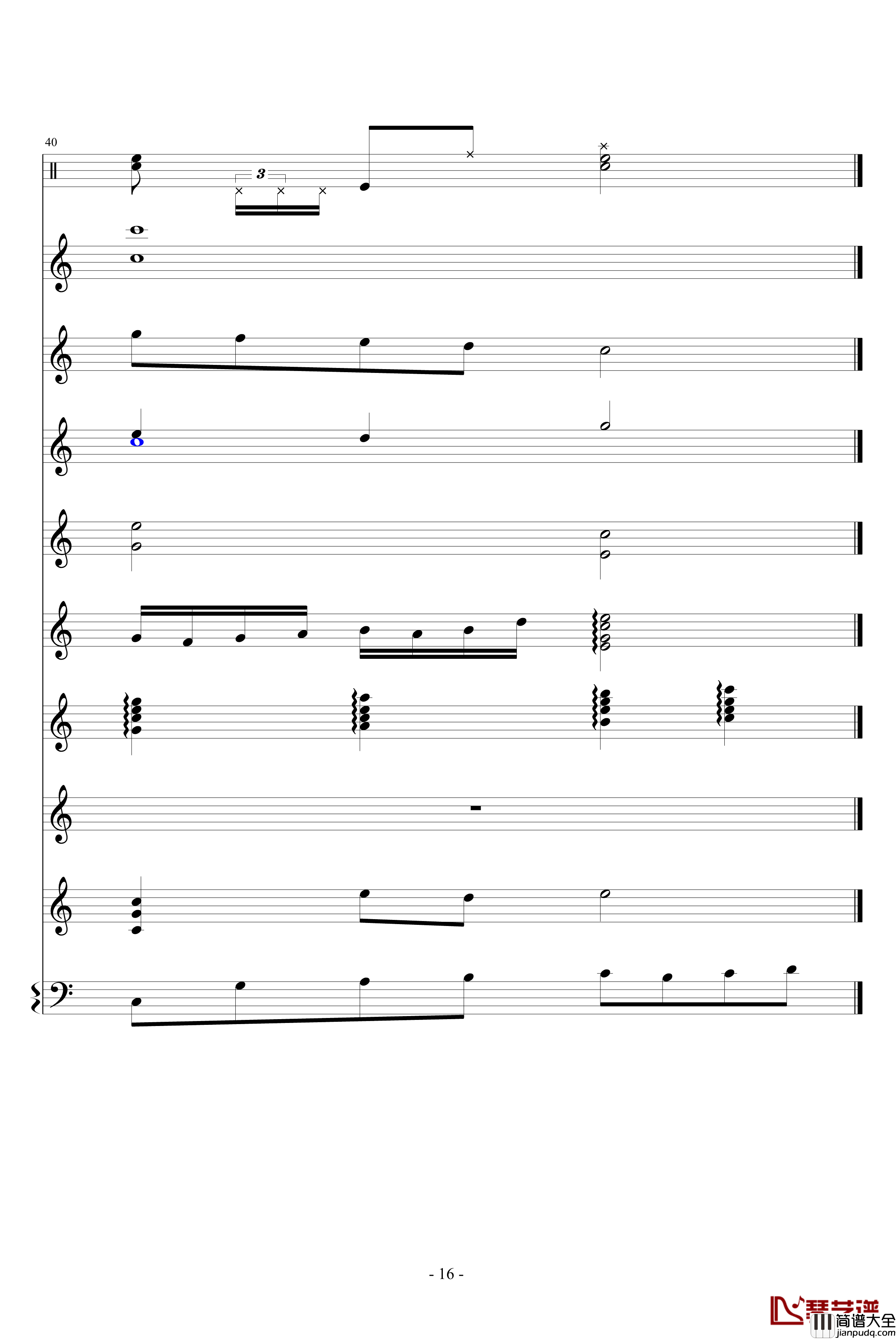 神佑天地钢琴谱_佐児聼樂