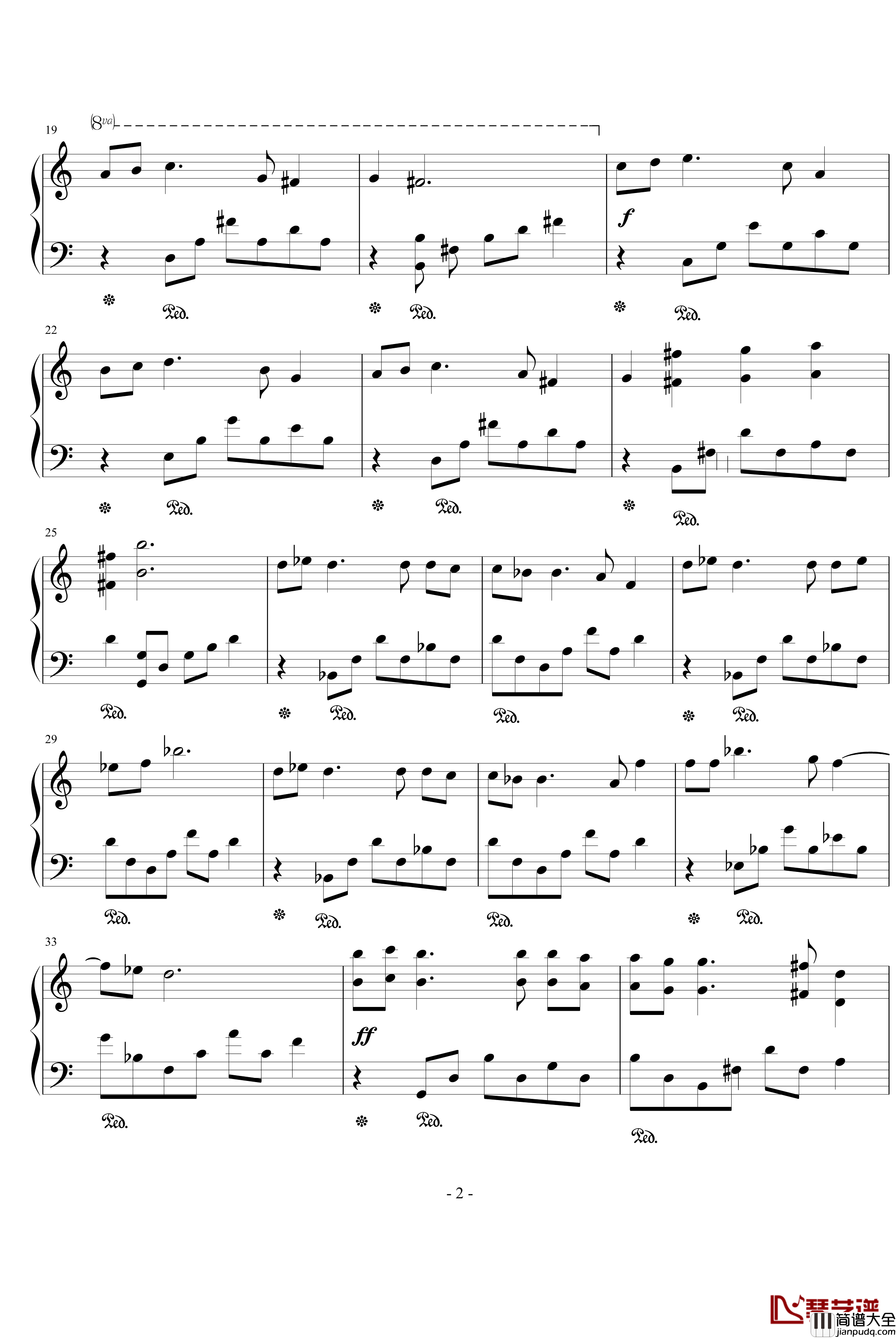 回忆的旋律钢琴谱_完善版_泪洢唲