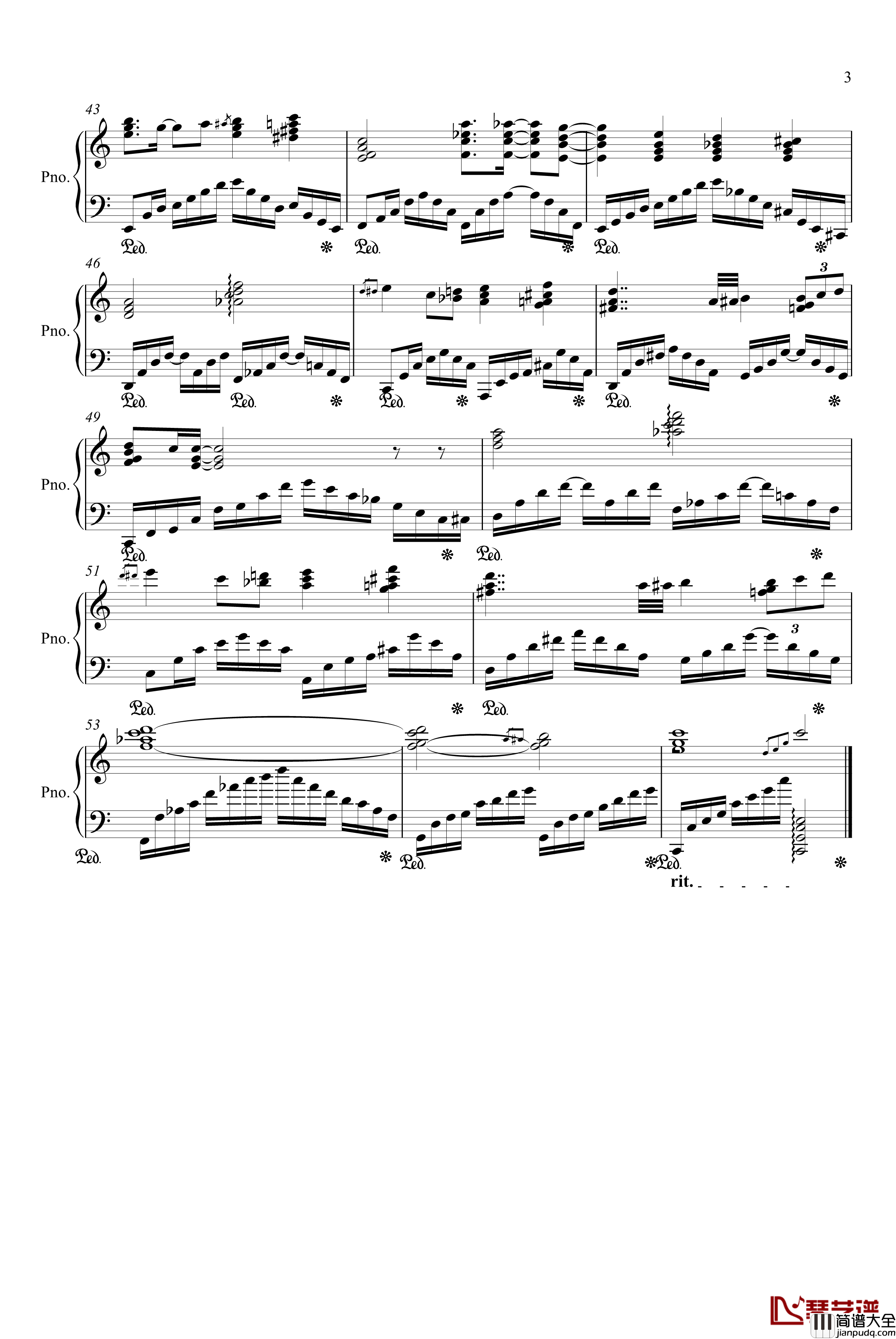 over_the_rainbow钢琴谱_影视