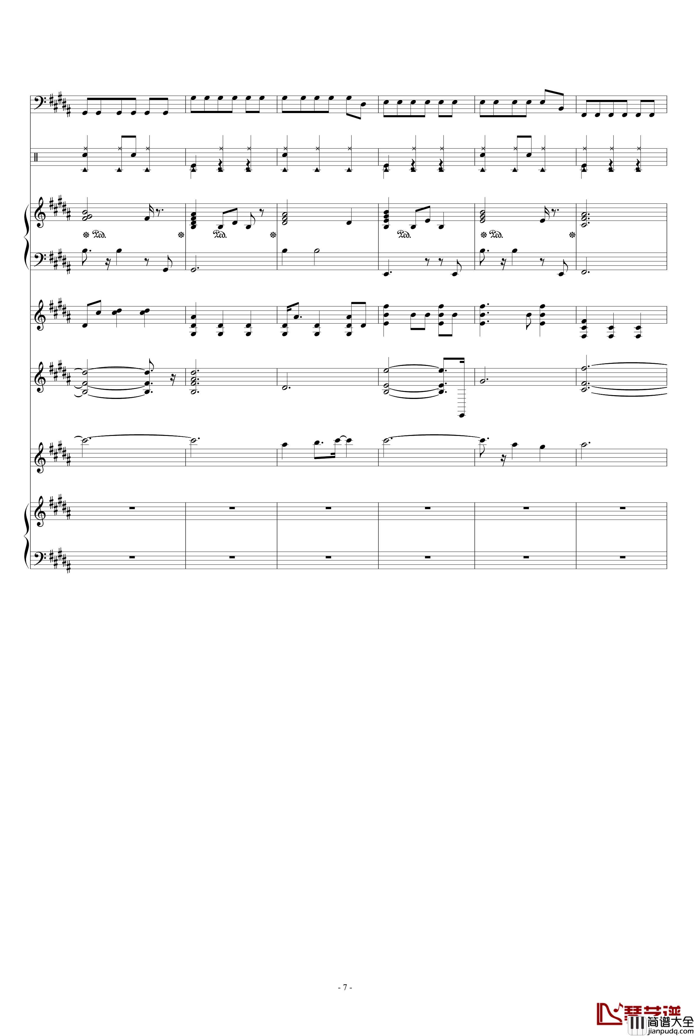 _angels_JAZZ_DEMO钢琴谱_陈宇喆