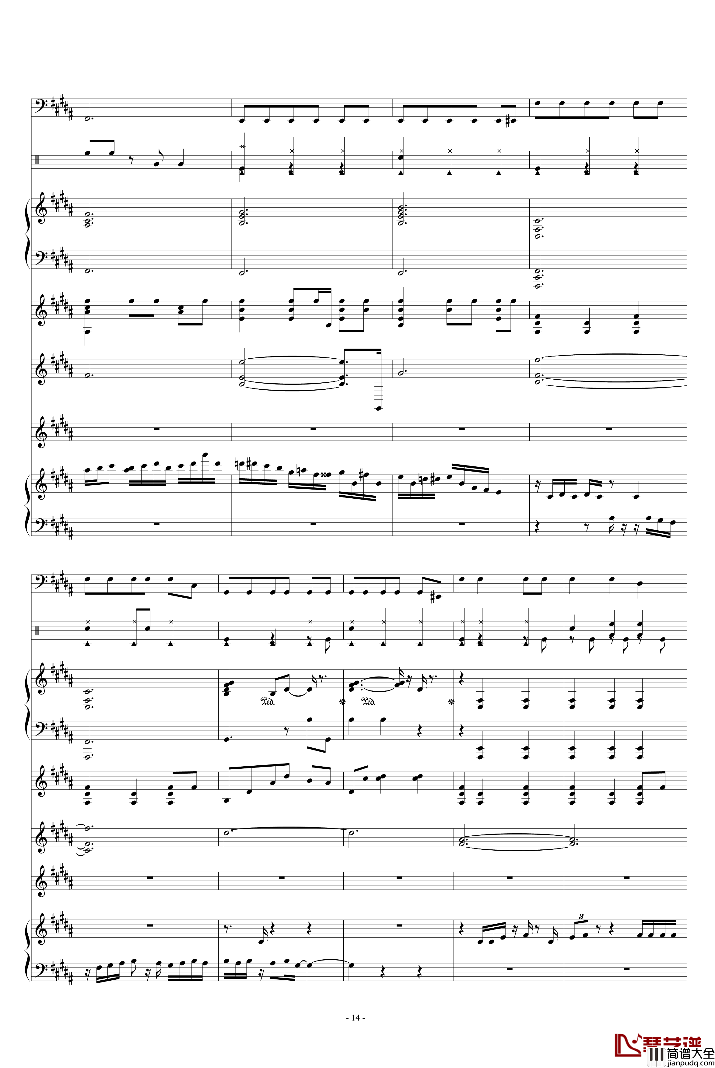 _angels_JAZZ_DEMO钢琴谱_陈宇喆