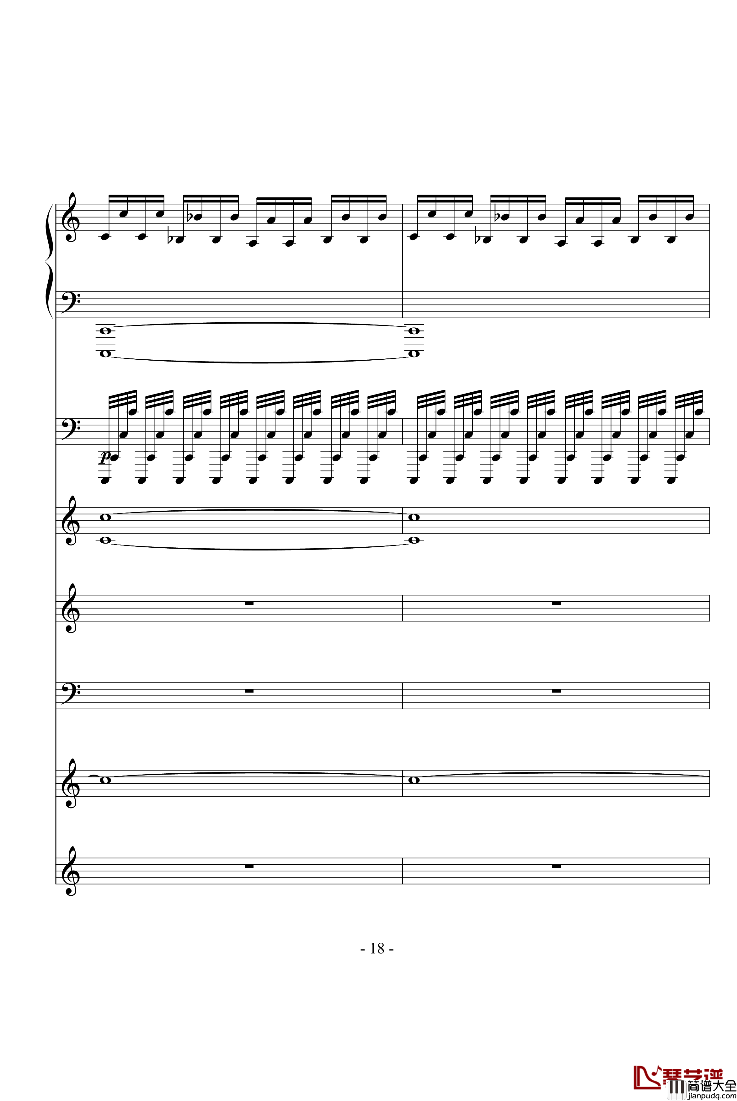 飙车进行曲钢琴谱_DB