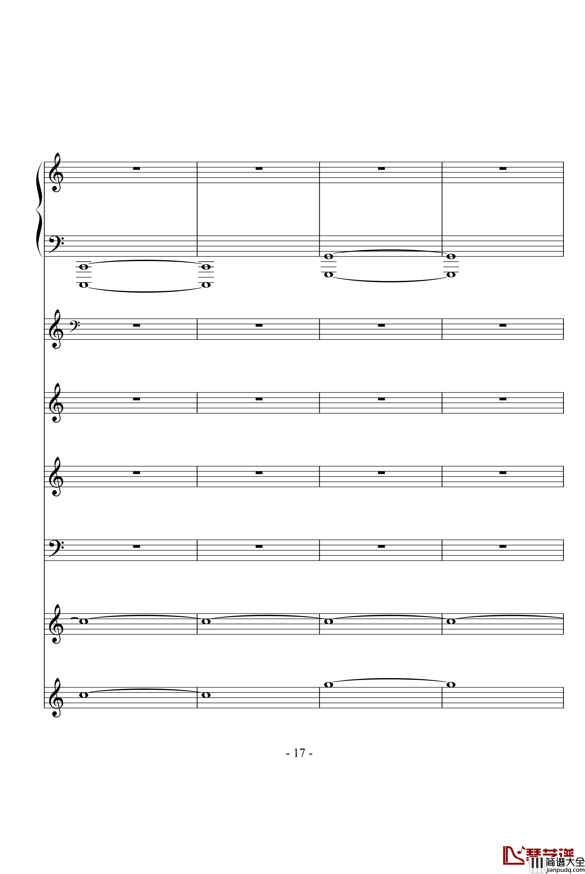 飙车进行曲钢琴谱_DB