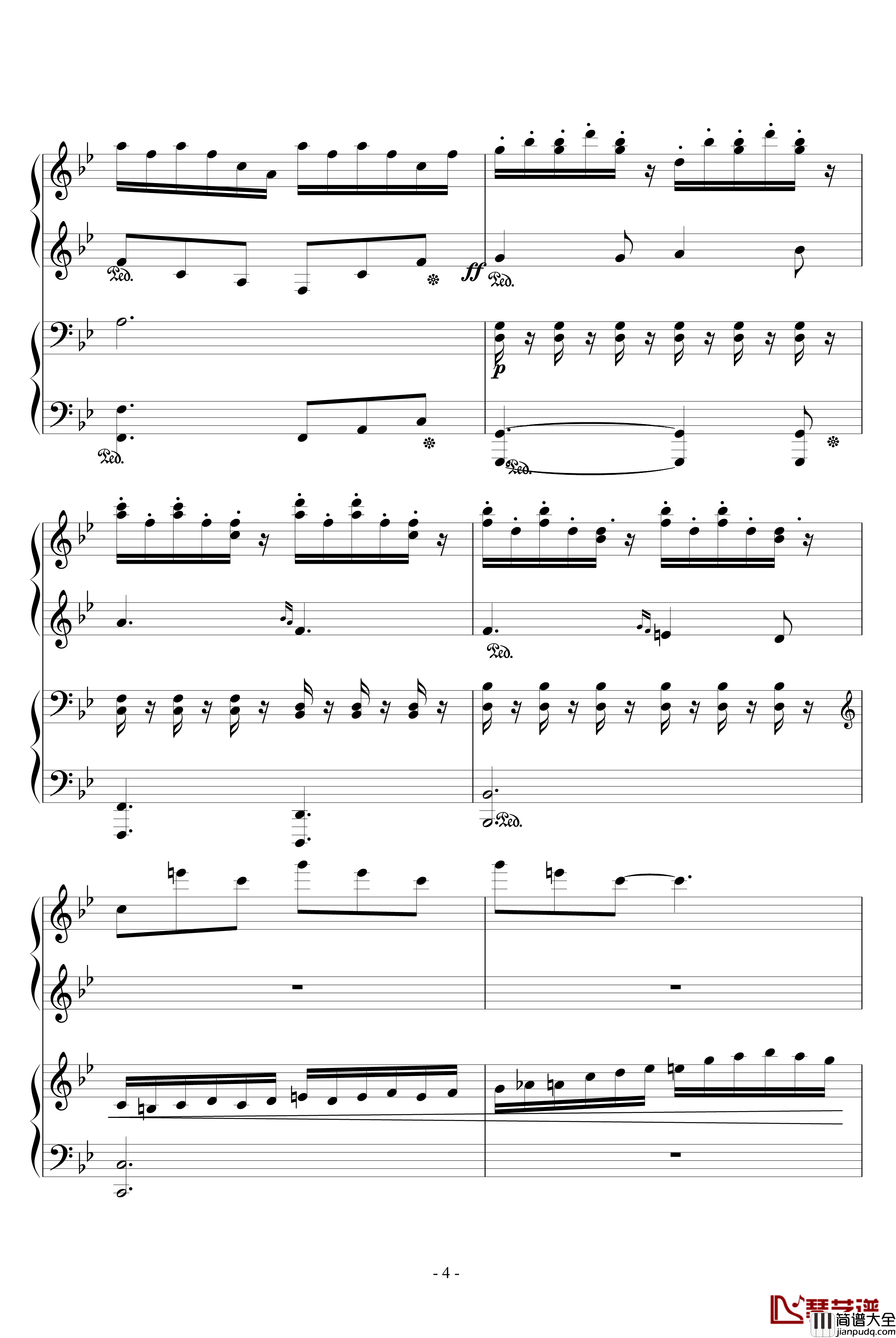 僵尸新娘钢琴谱_Danny_Elfman