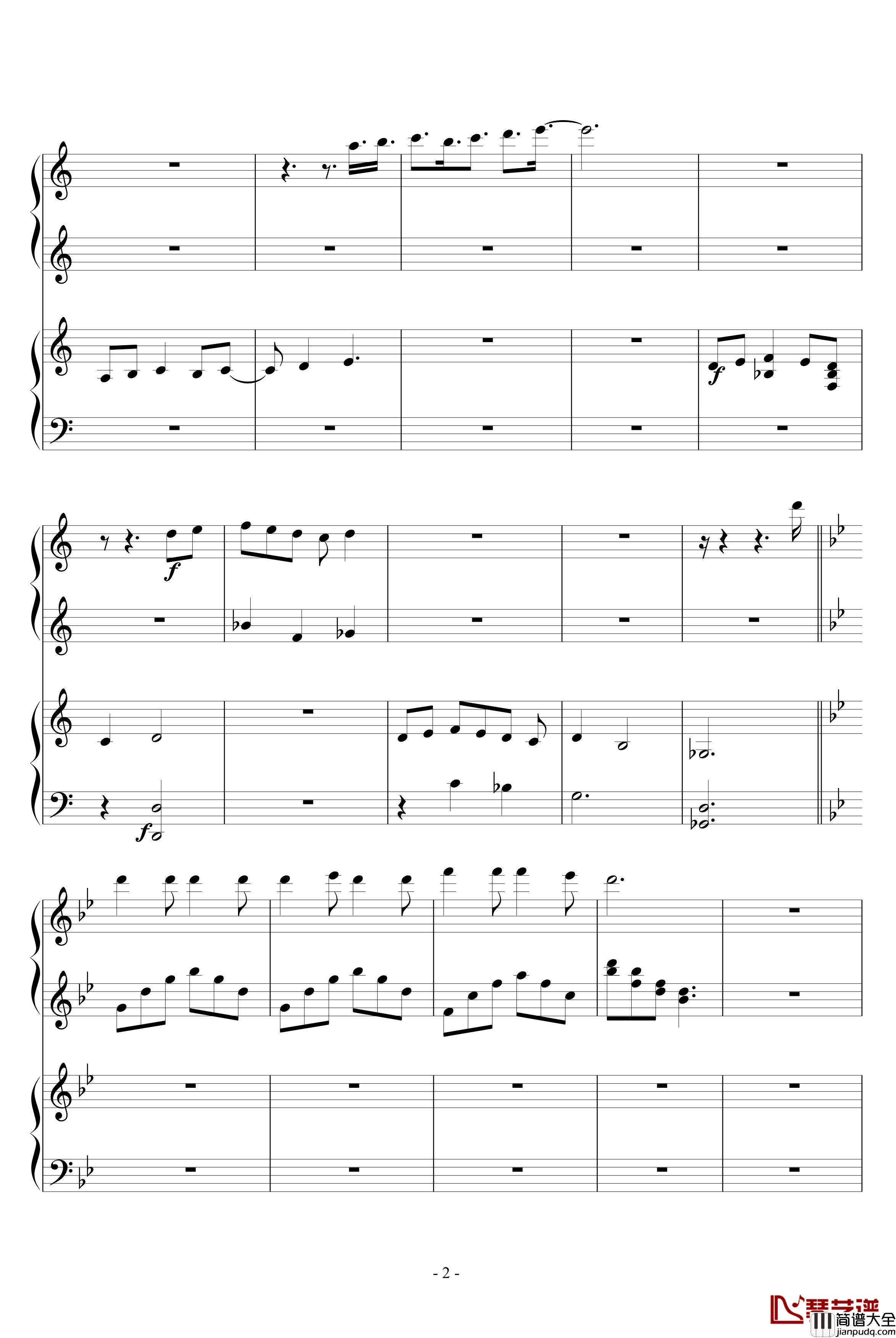 僵尸新娘钢琴谱_Danny_Elfman