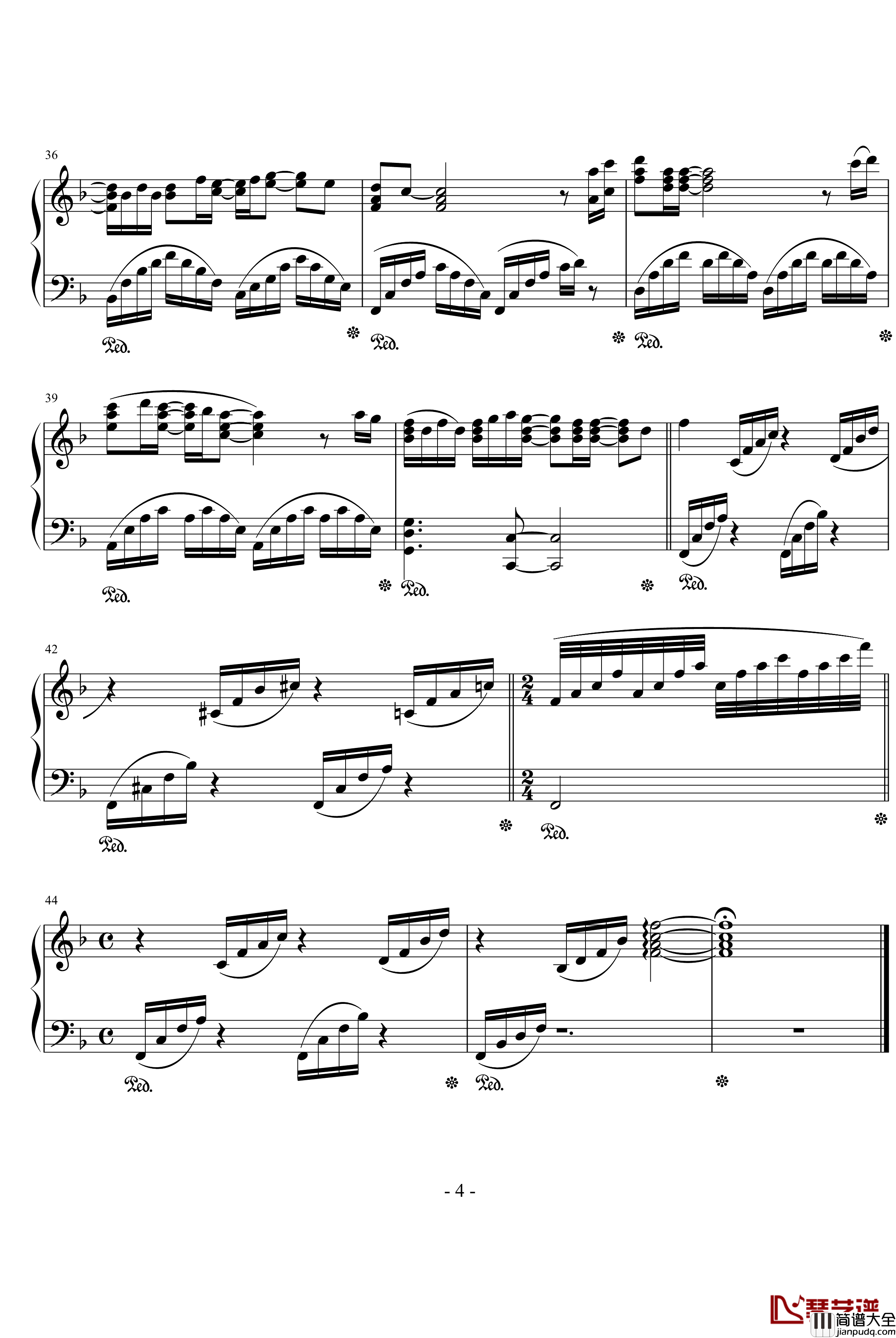 we_are_the_world钢琴谱_我们的地球_克莱德曼