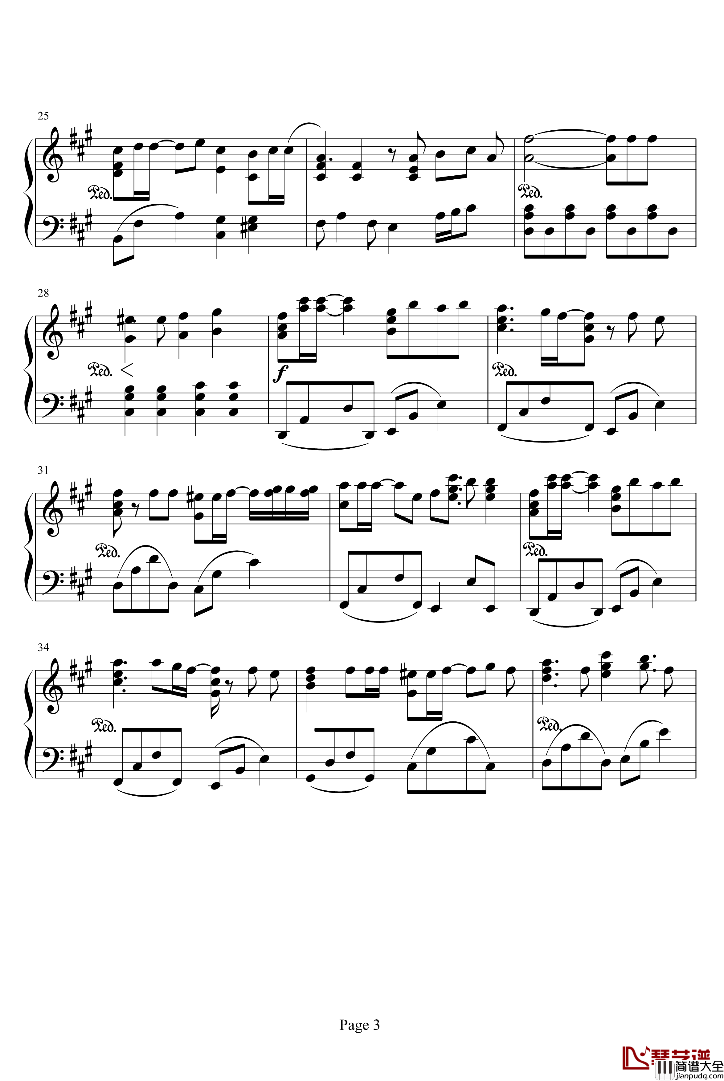 carols钢琴谱_滨崎步