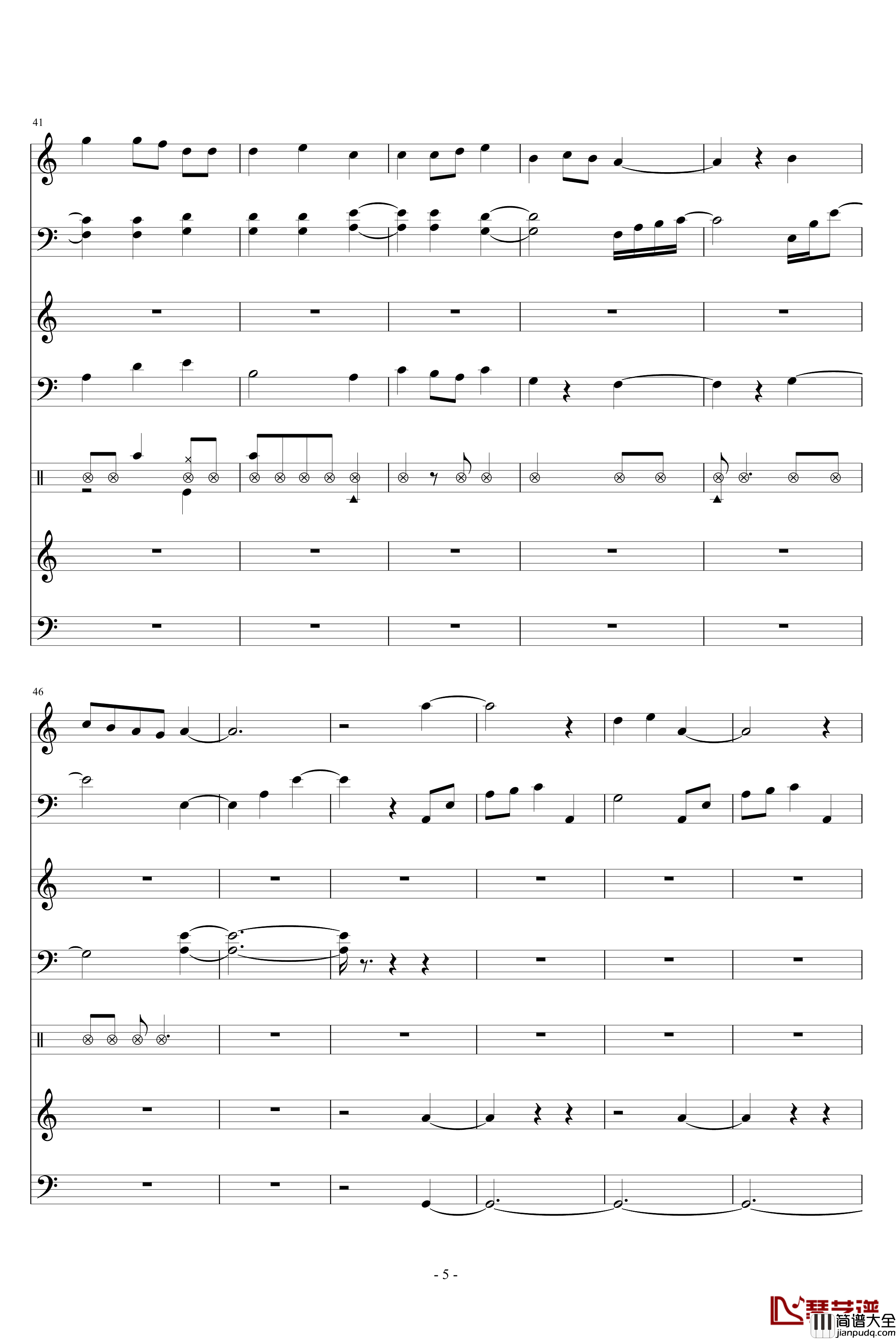 流云浣墨钢琴谱_又又徐