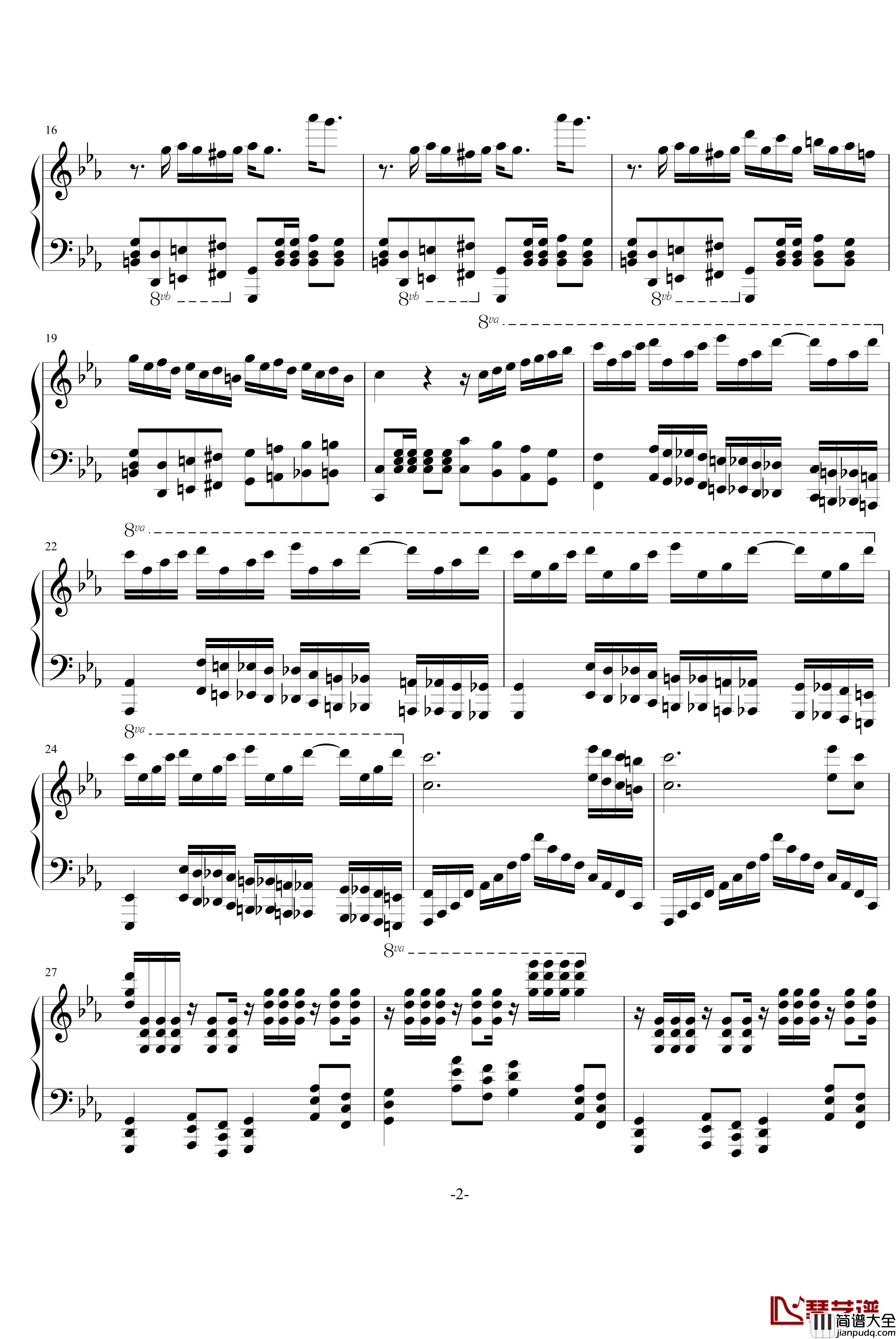 Victory钢琴谱_马克西姆_Maksim_Mrvica