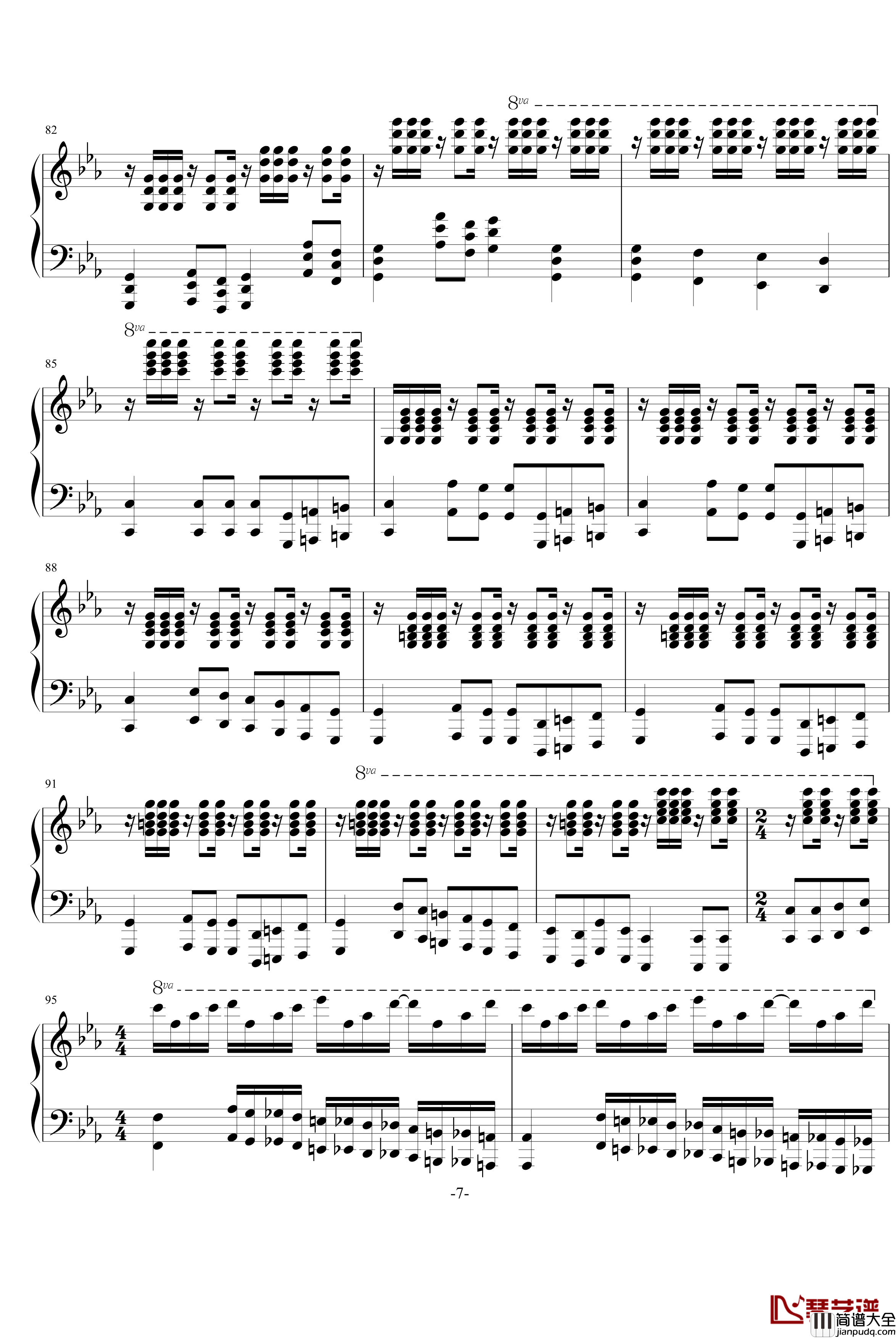 Victory钢琴谱_马克西姆_Maksim_Mrvica