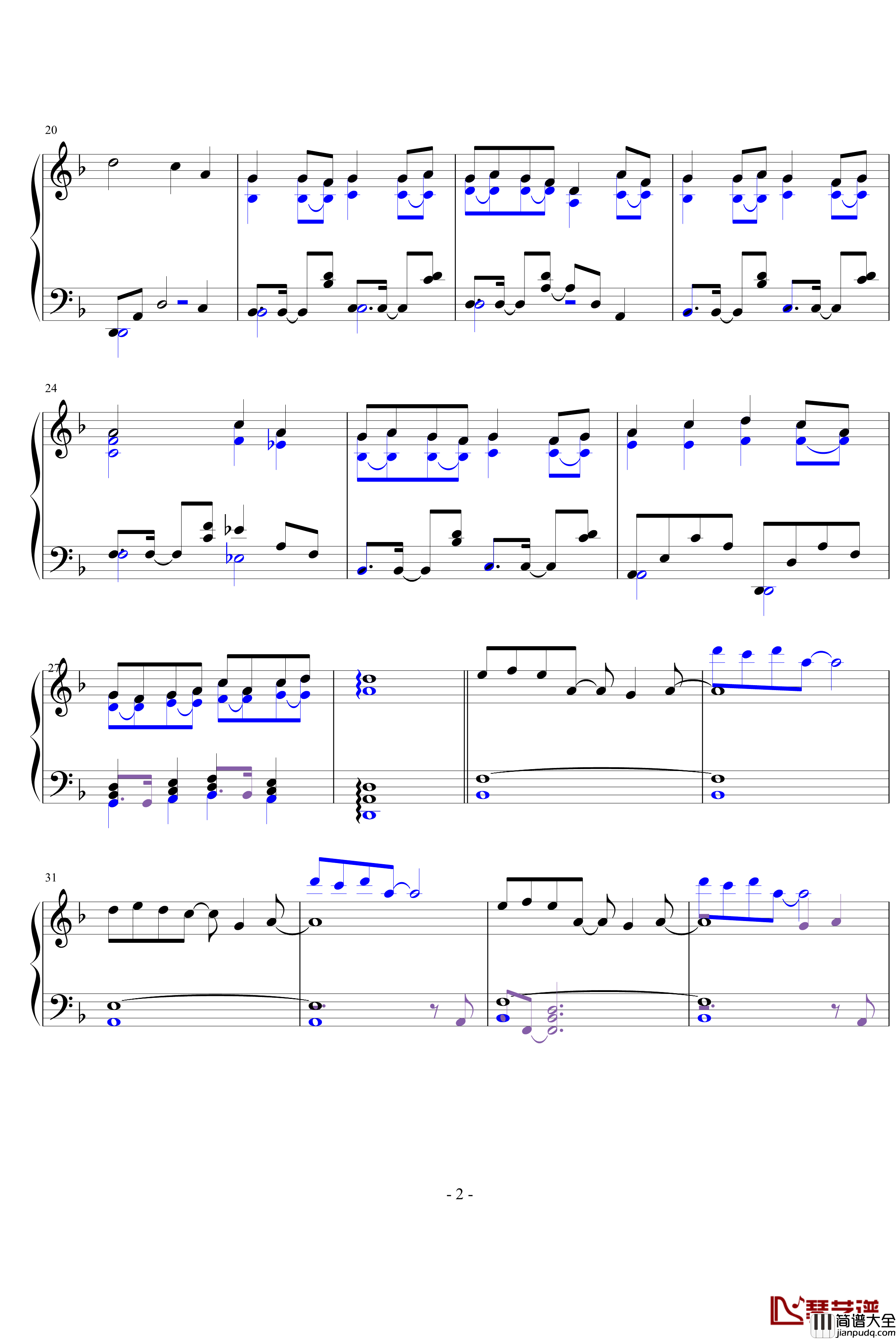 百鬼夜行抄钢琴谱_影视