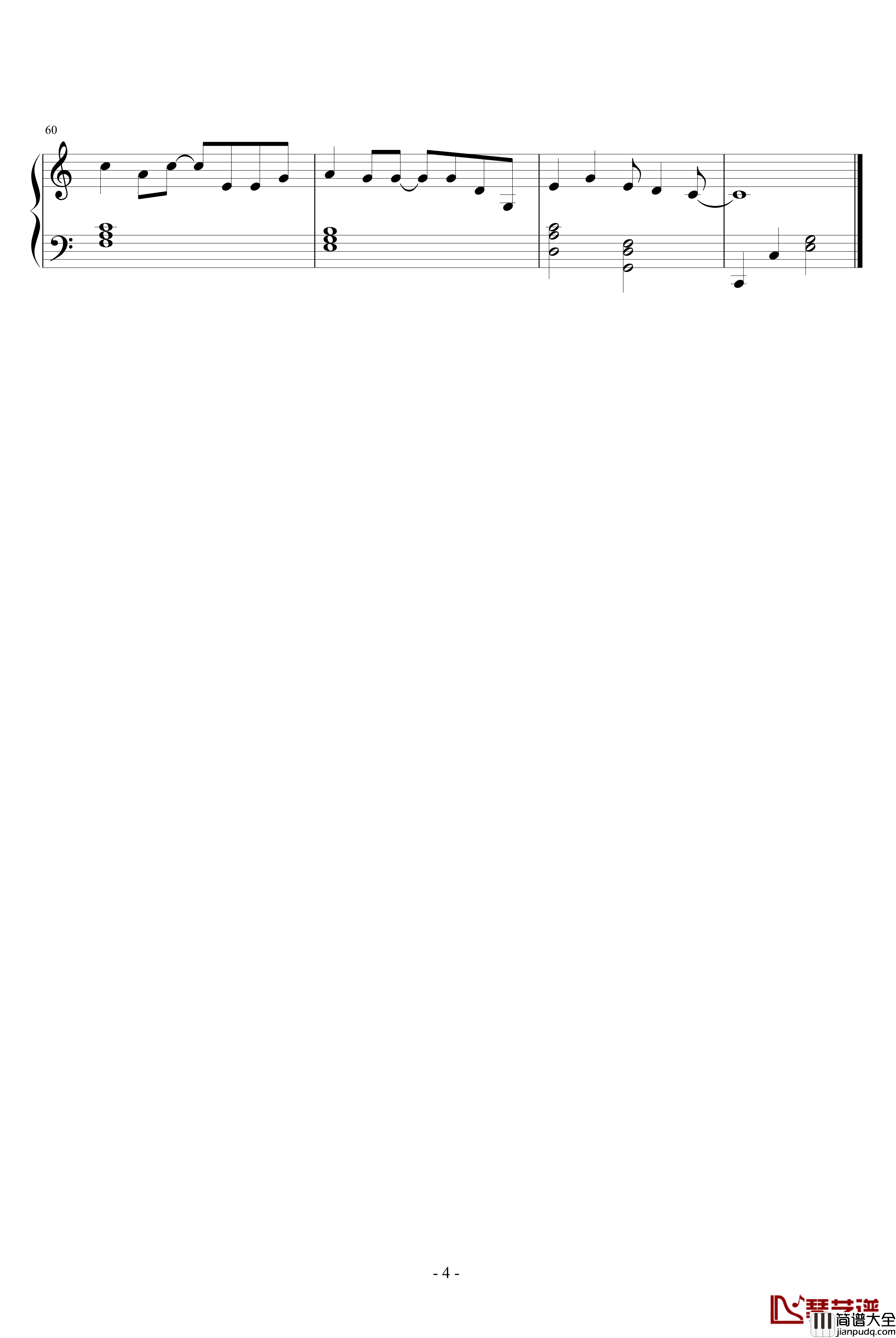 人在今天钢琴谱_每一天