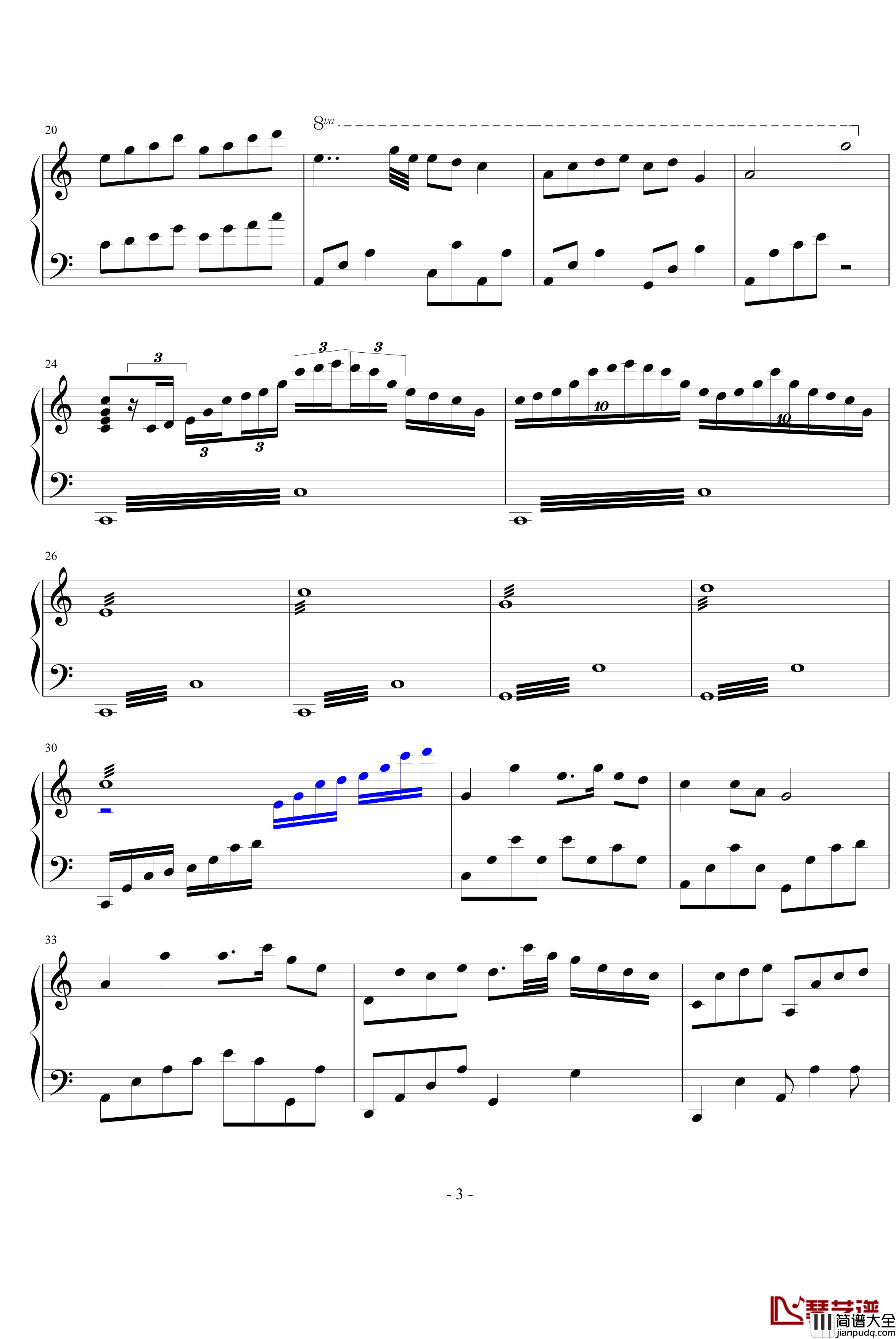 漂流钢琴谱_文武贝