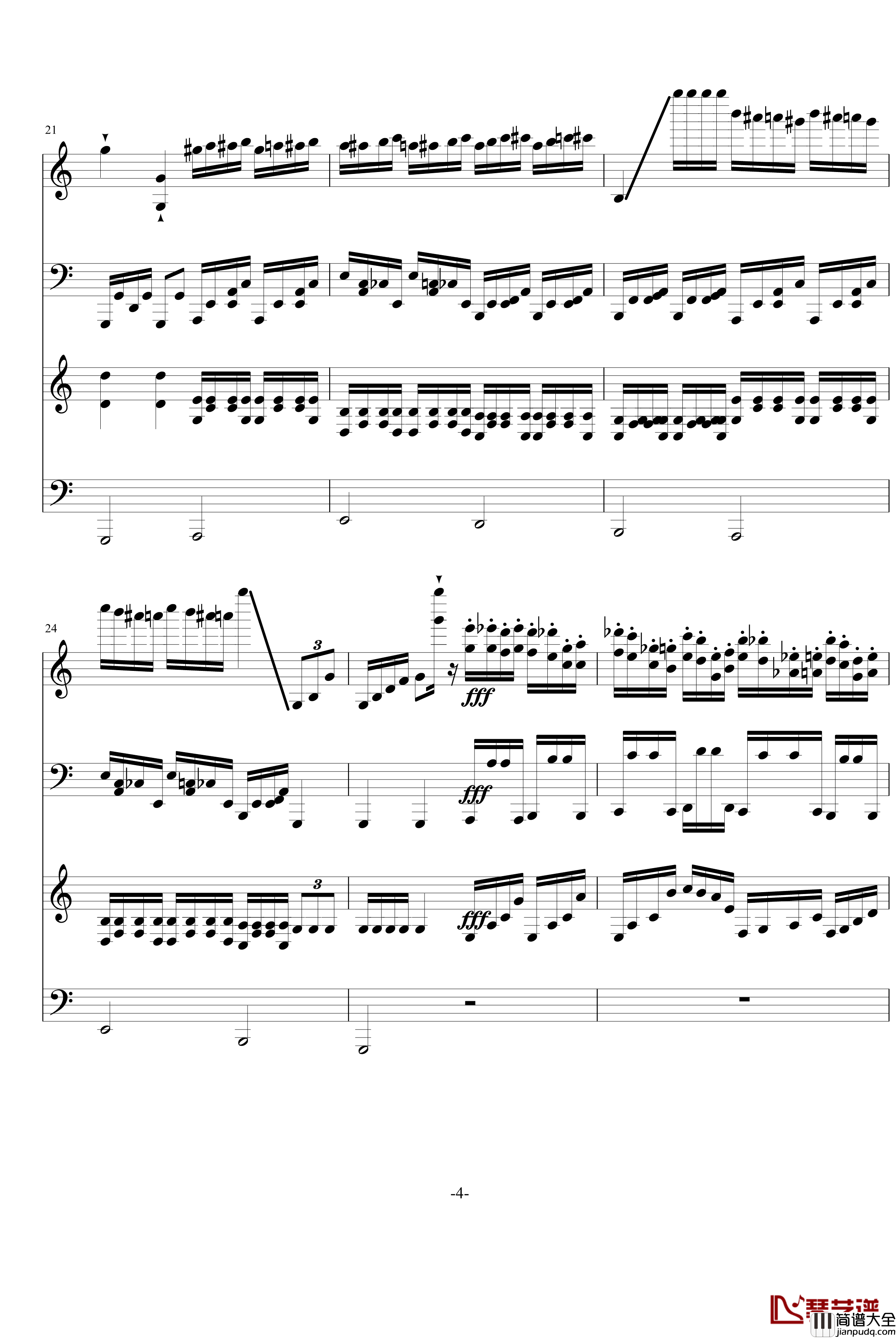 在WOW吧中的一囧天钢琴谱_升c小调