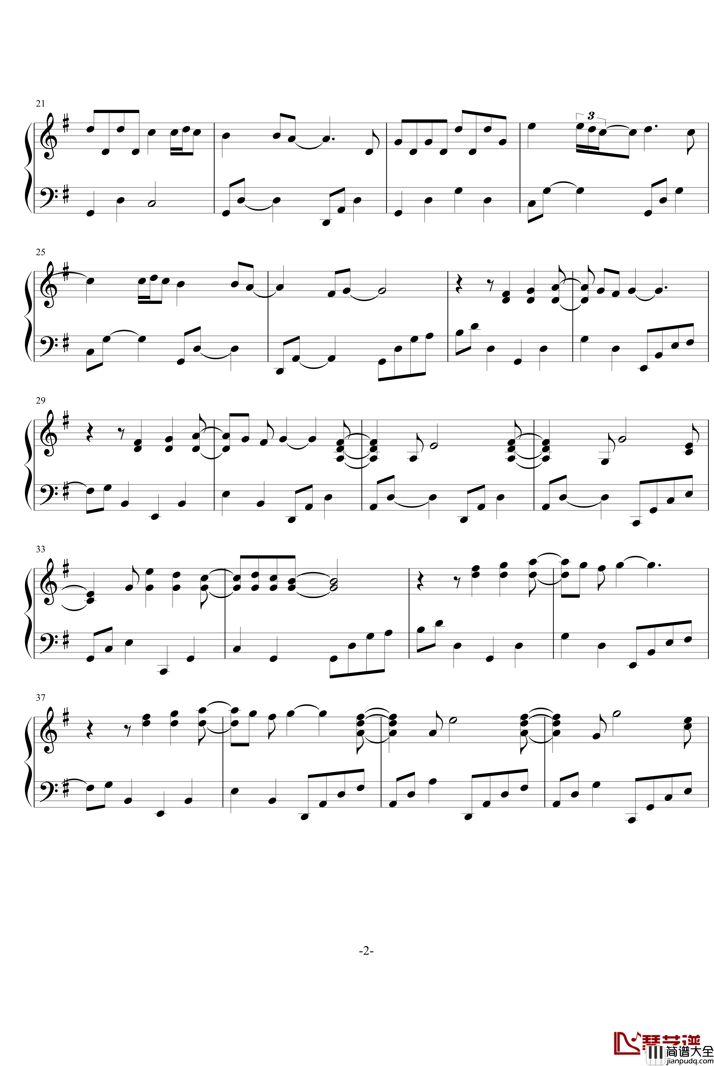 Little_star钢琴谱_儿童歌曲