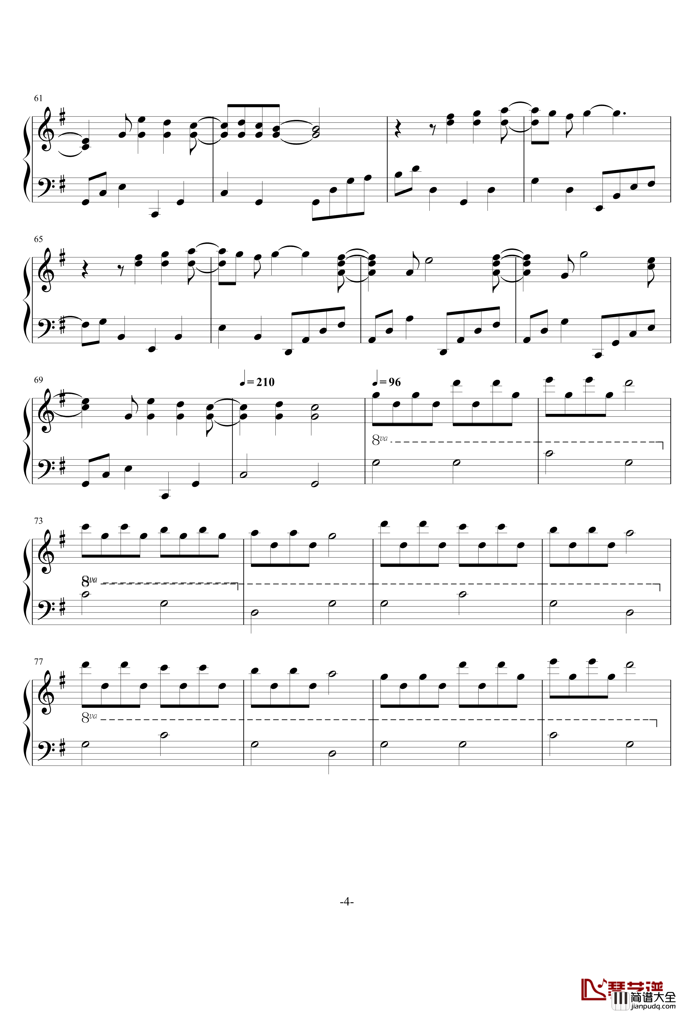 Little_star钢琴谱_儿童歌曲