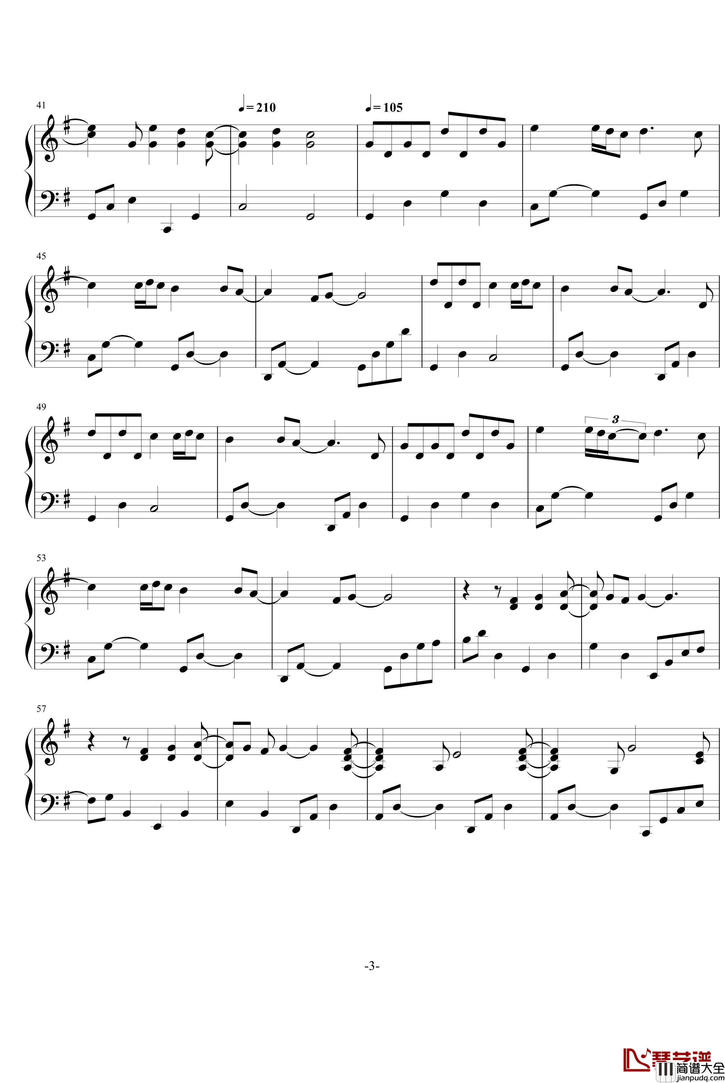 Little_star钢琴谱_儿童歌曲