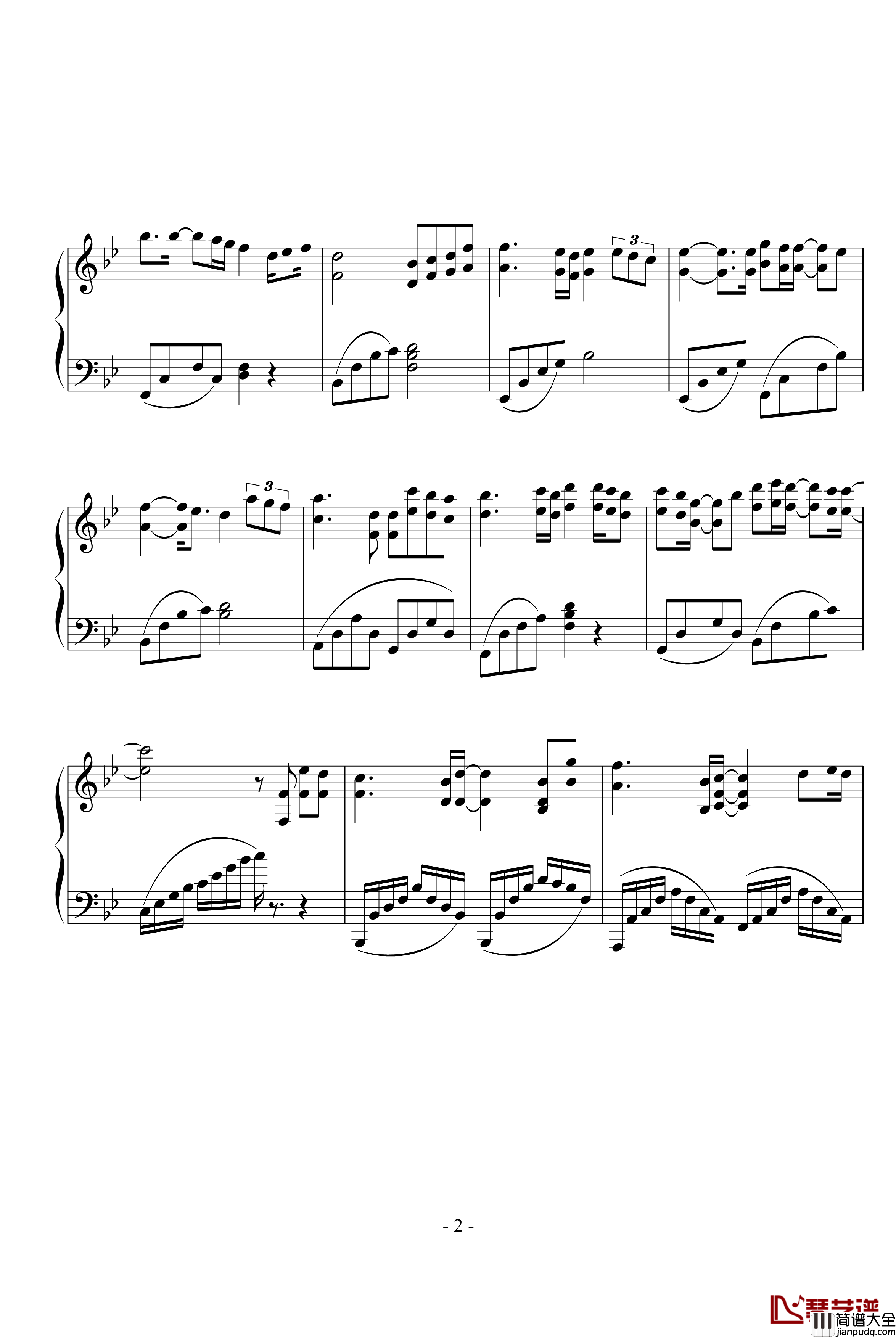 拾忆钢琴谱_一起来看流星雨_张翰