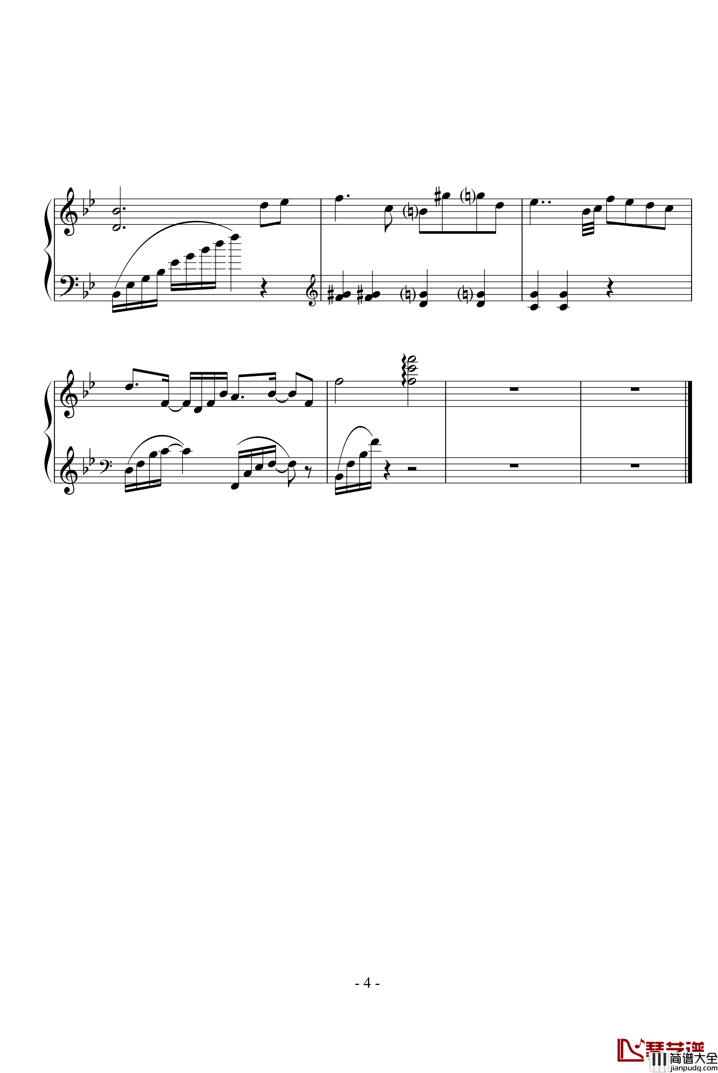 拾忆钢琴谱_一起来看流星雨_张翰