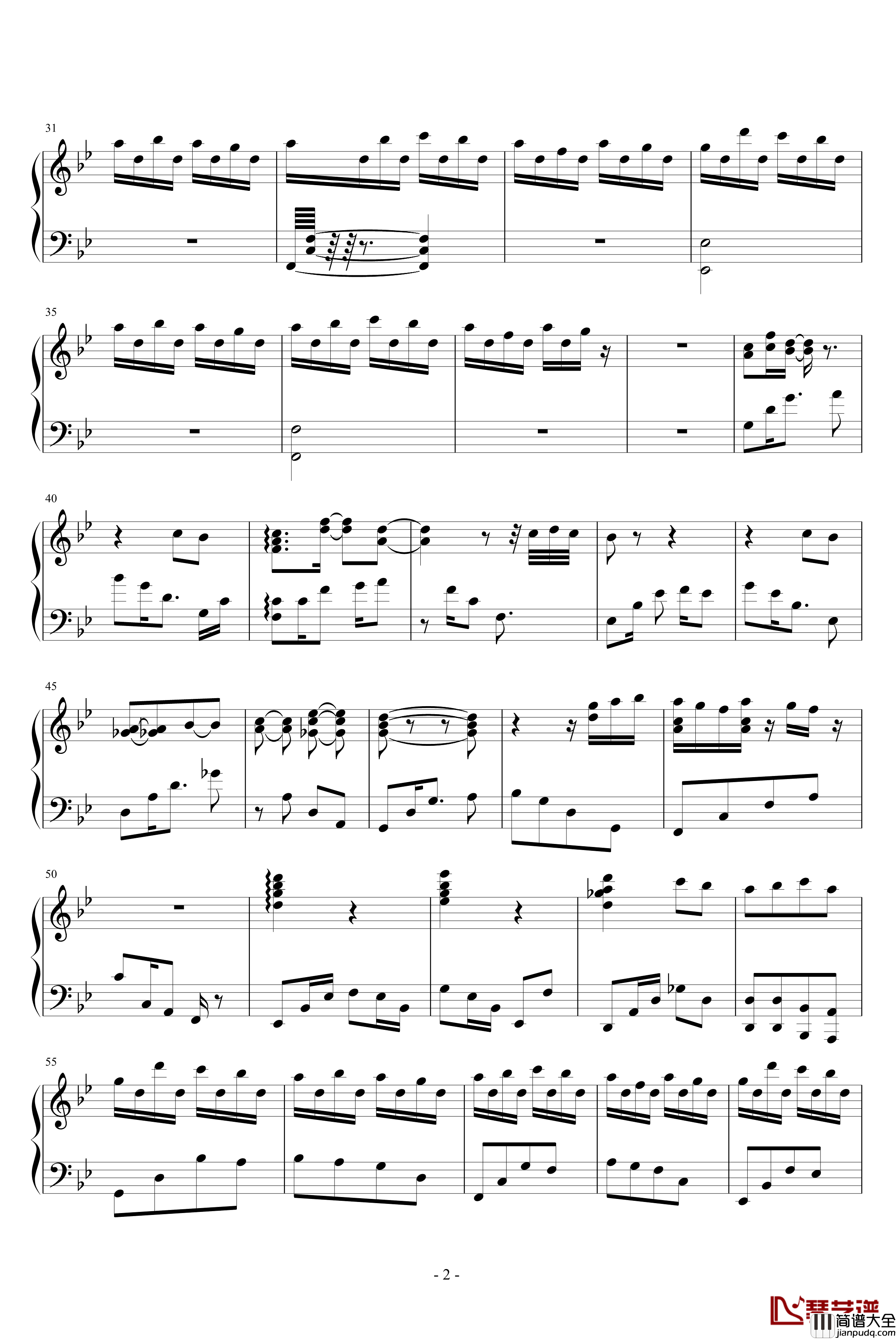 Bloody_Tears钢琴谱_游戏_Castlevania