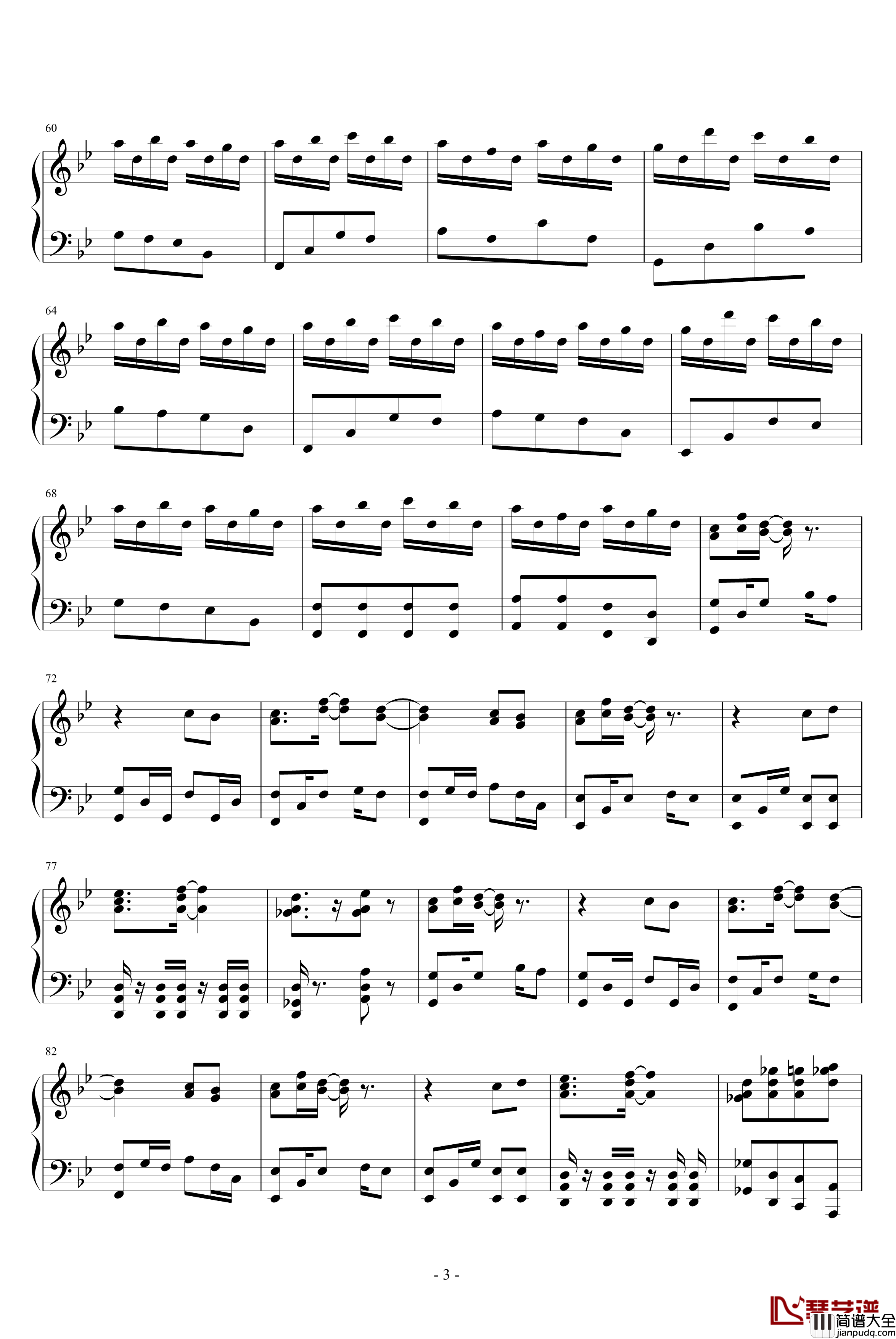 Bloody_Tears钢琴谱_游戏_Castlevania