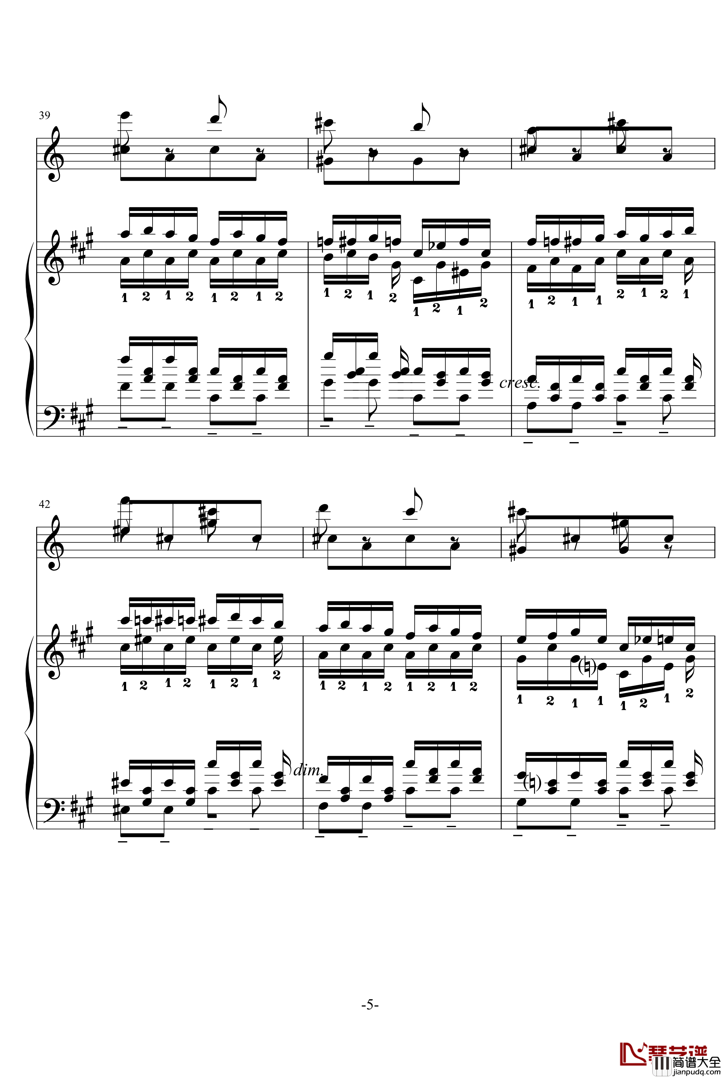 土耳其进行曲钢琴谱_随便改_莫扎特