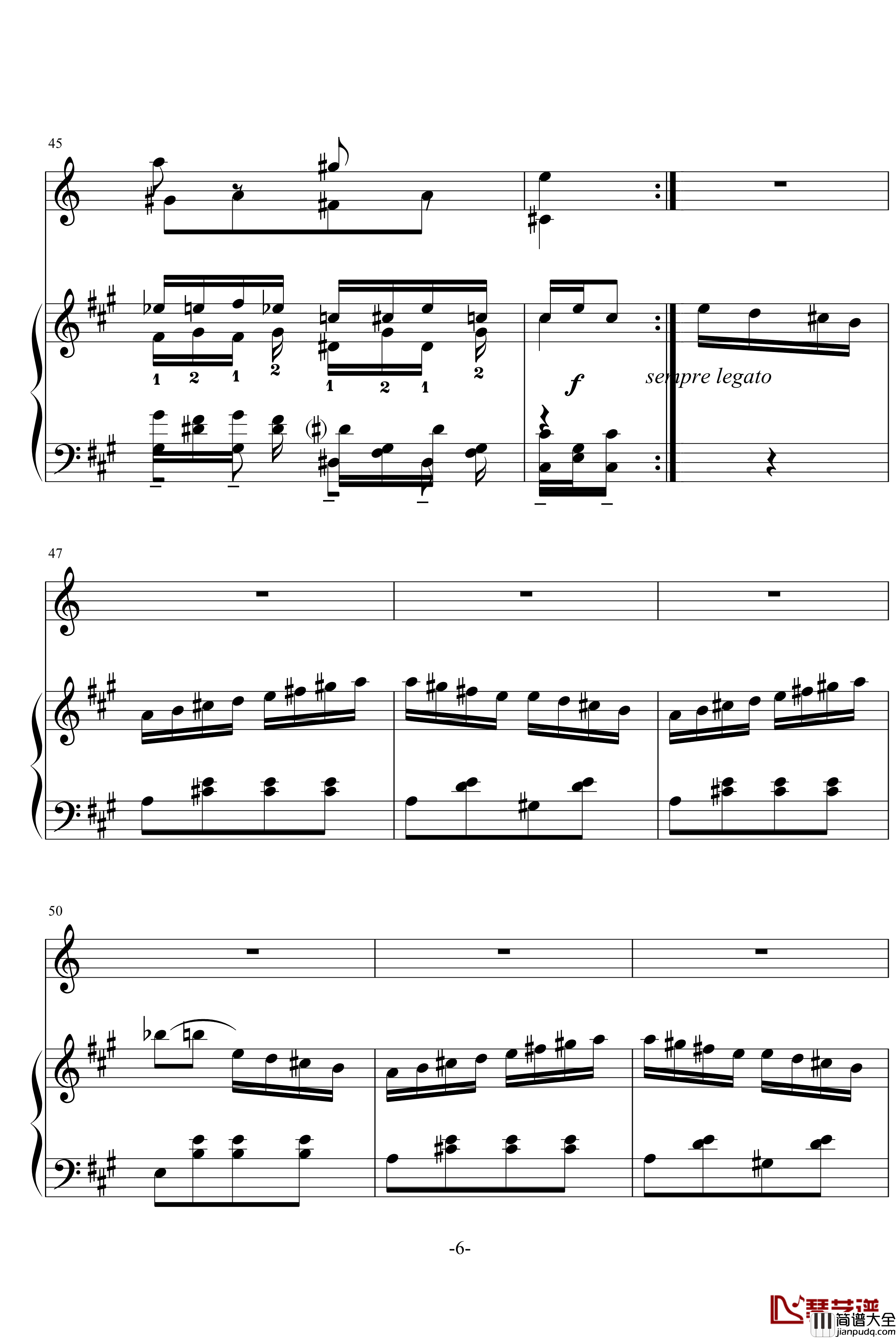 土耳其进行曲钢琴谱_随便改_莫扎特